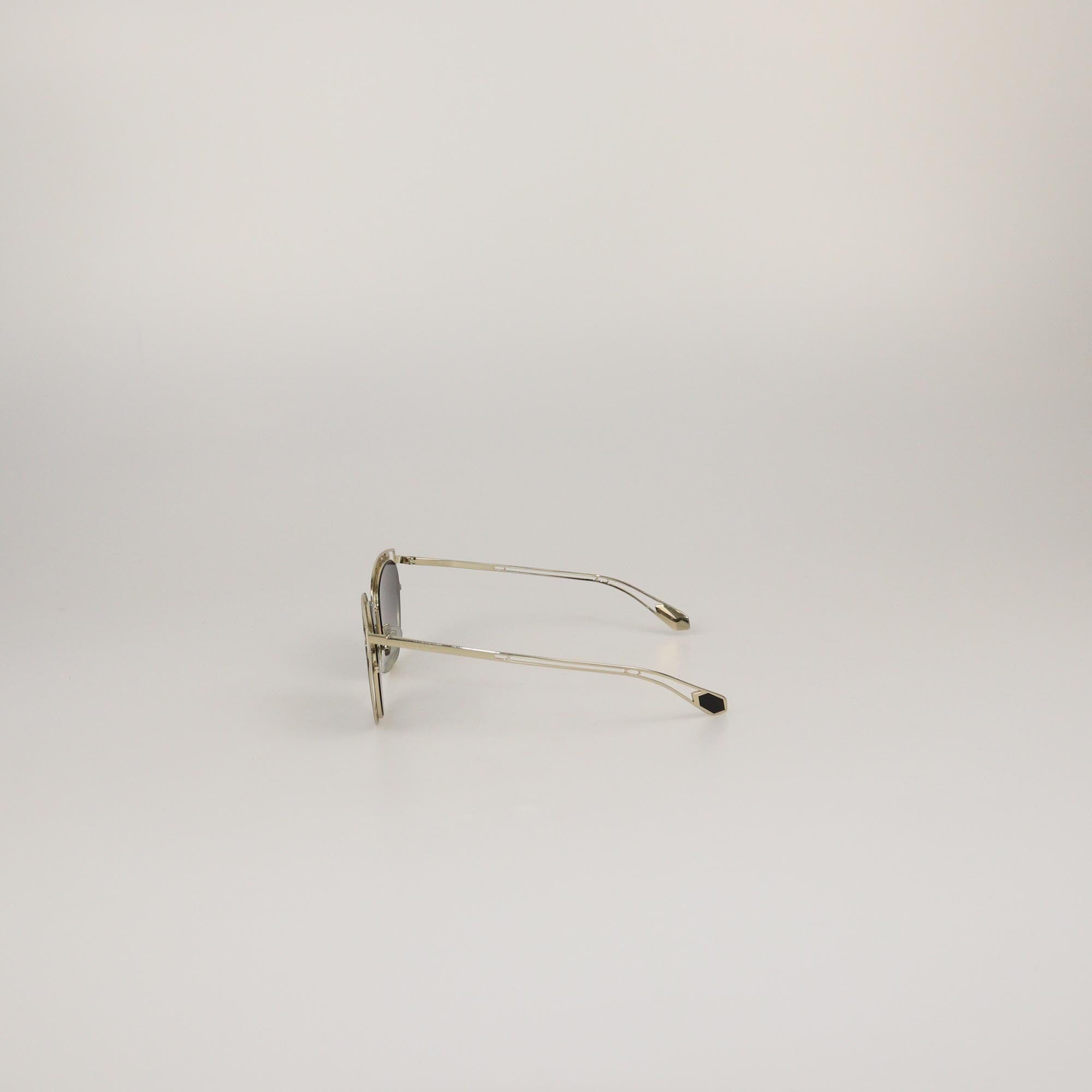 Bvlgari Gold/Black Gradient Cat Eye Sunglasses Womens Bvlgari