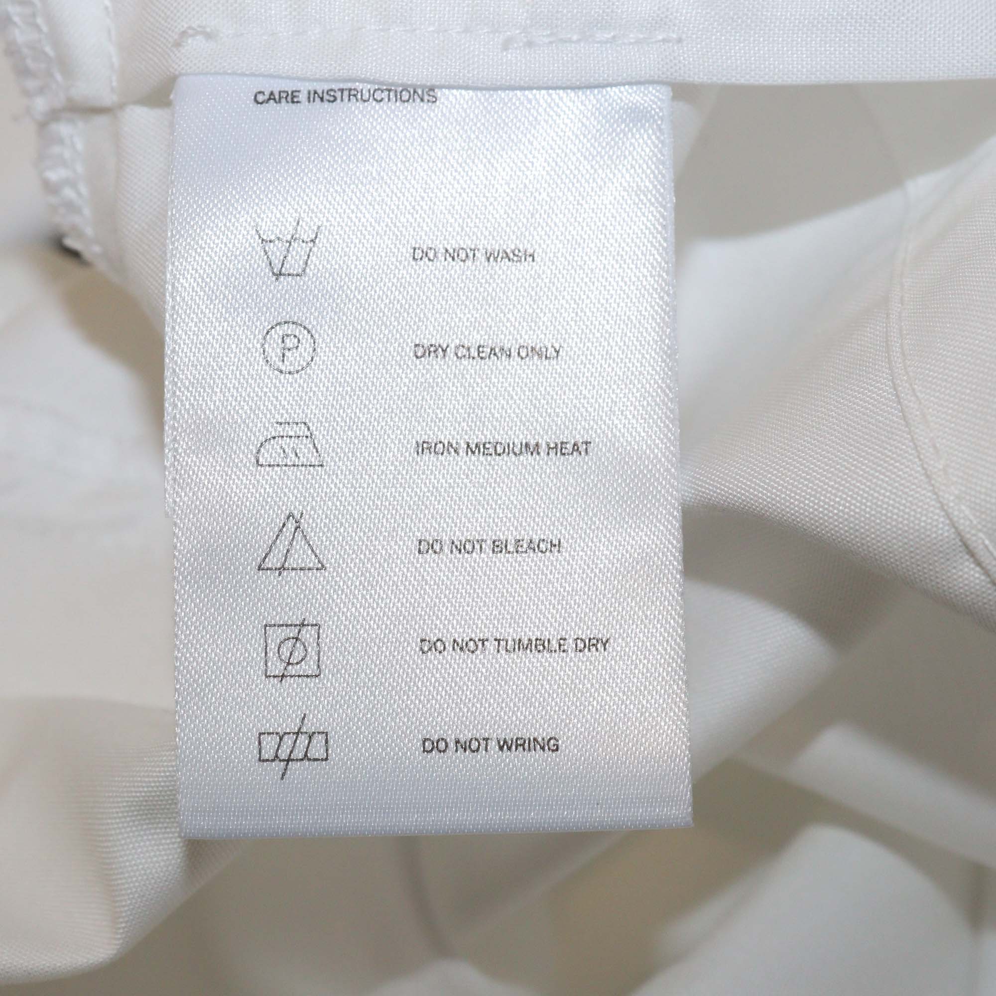 Bouguessa Off White Cotton Loujean Long Sleeve Shirt