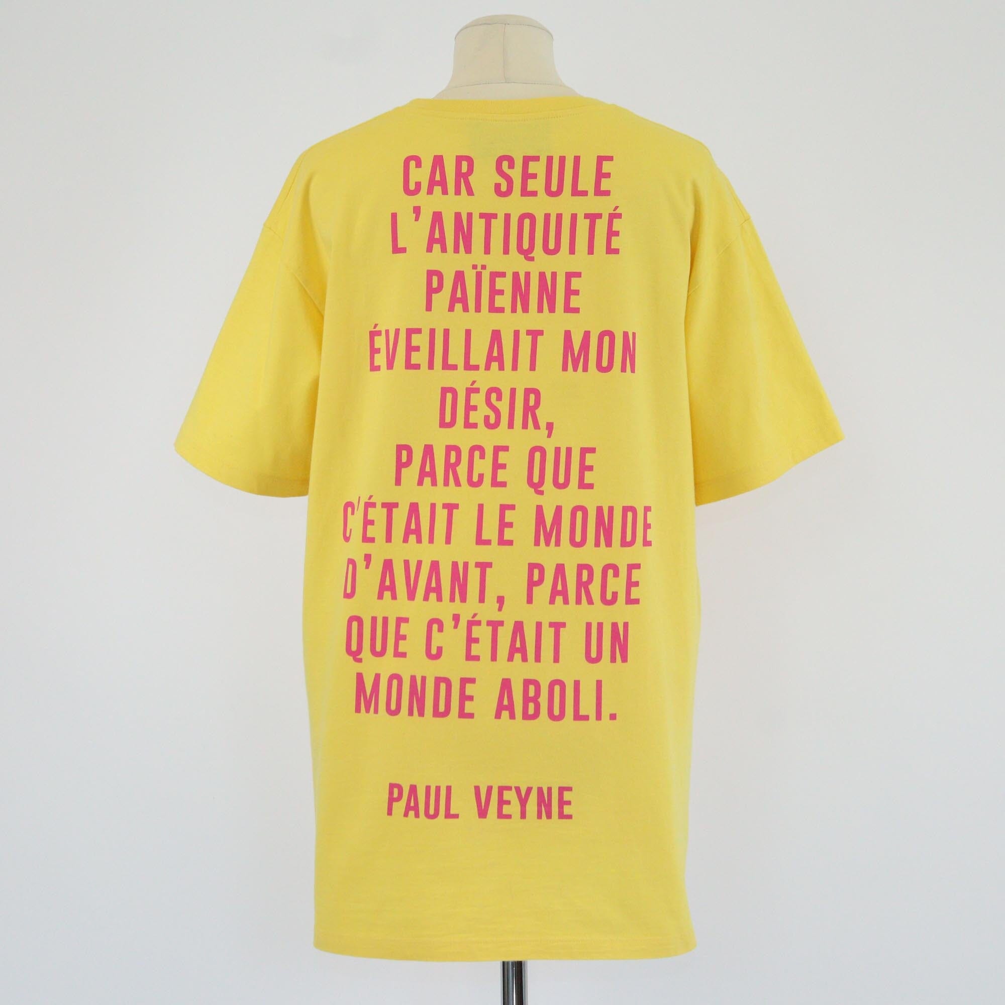 Gucci Yellow Rock Hudson Print T-Shirt Womens Gucci