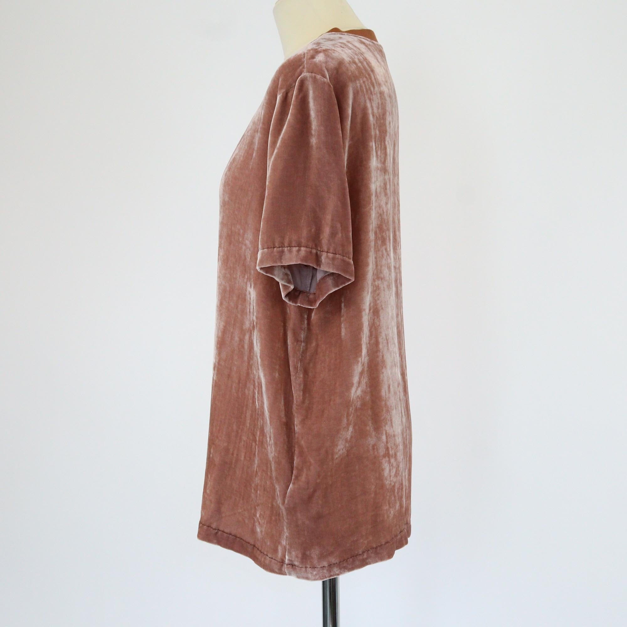 Bottega Veneta Brown Crew Neck T-Shirt Womens Bottega Veneta