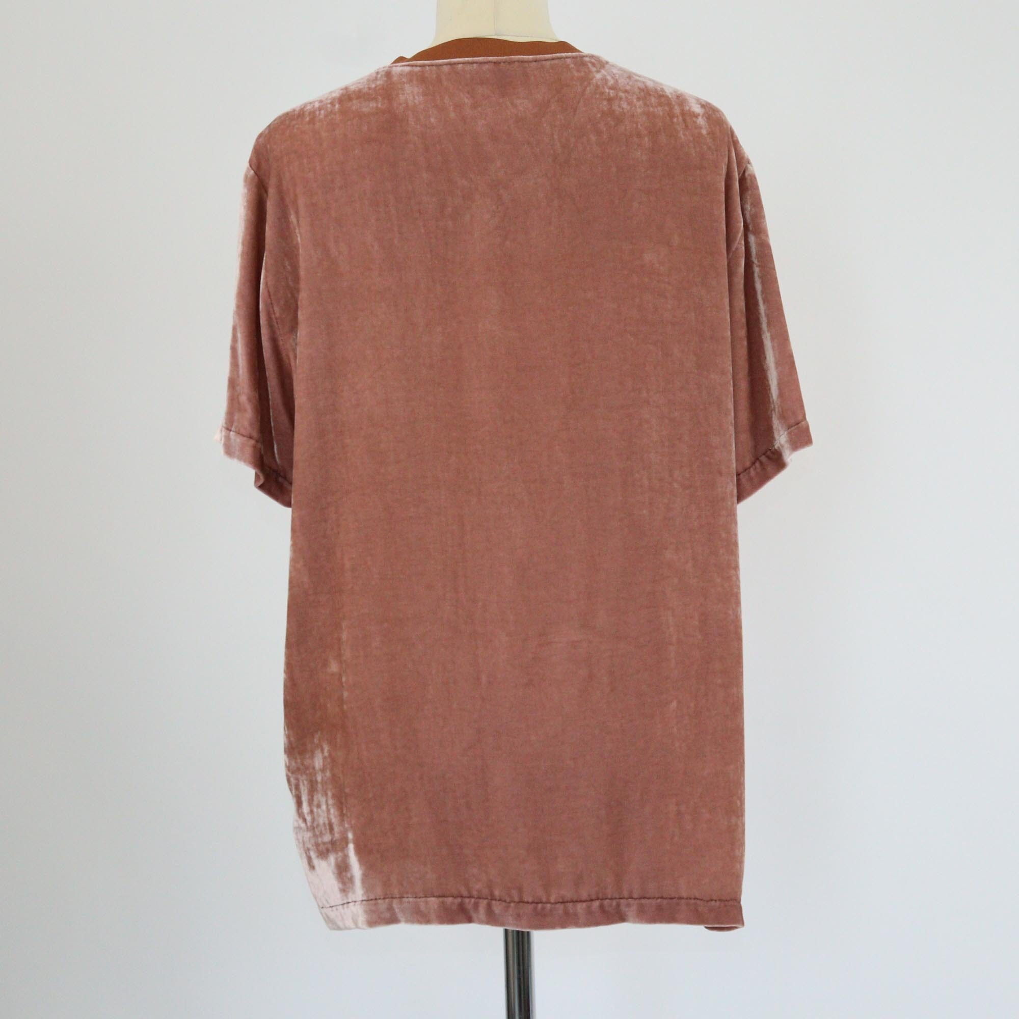 Bottega Veneta Brown Crew Neck T-Shirt Womens Bottega Veneta