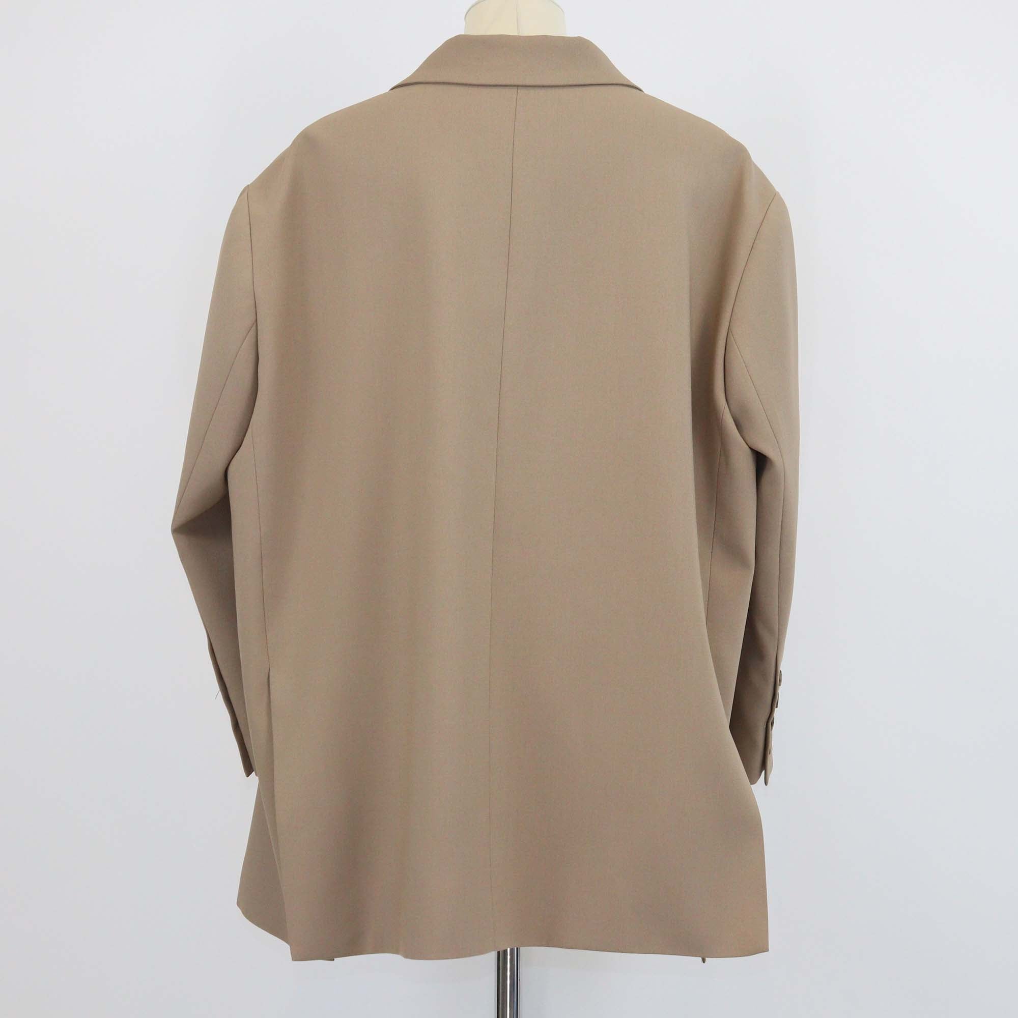 The Frankie Shop Beige Bea Single Breasted Blazer