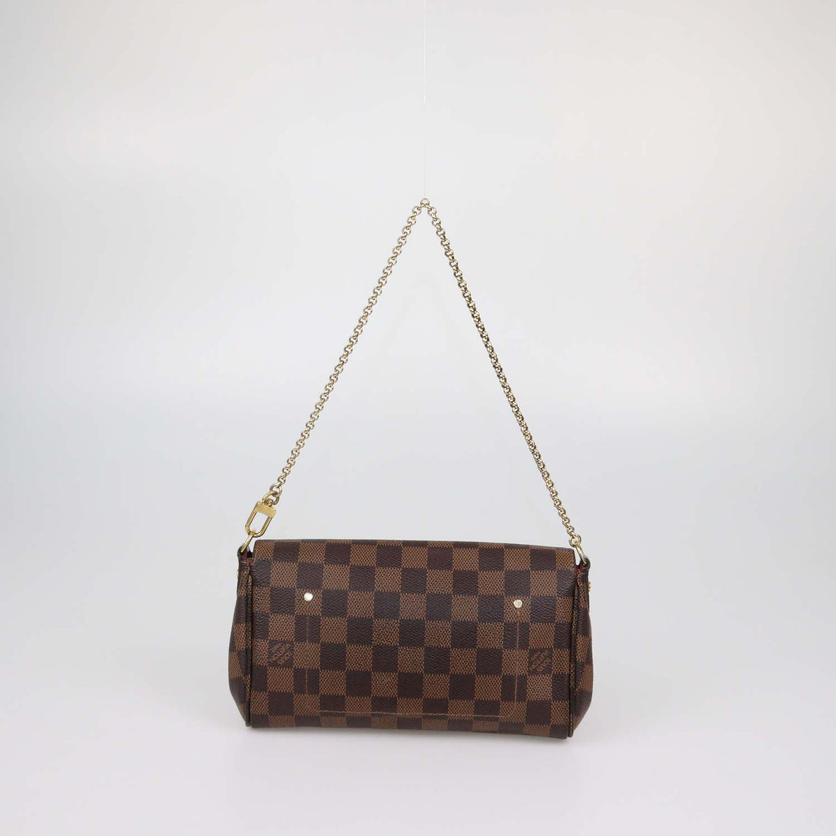 Louis Vuitton Damier Ebene Canvas Favorite PM Bag