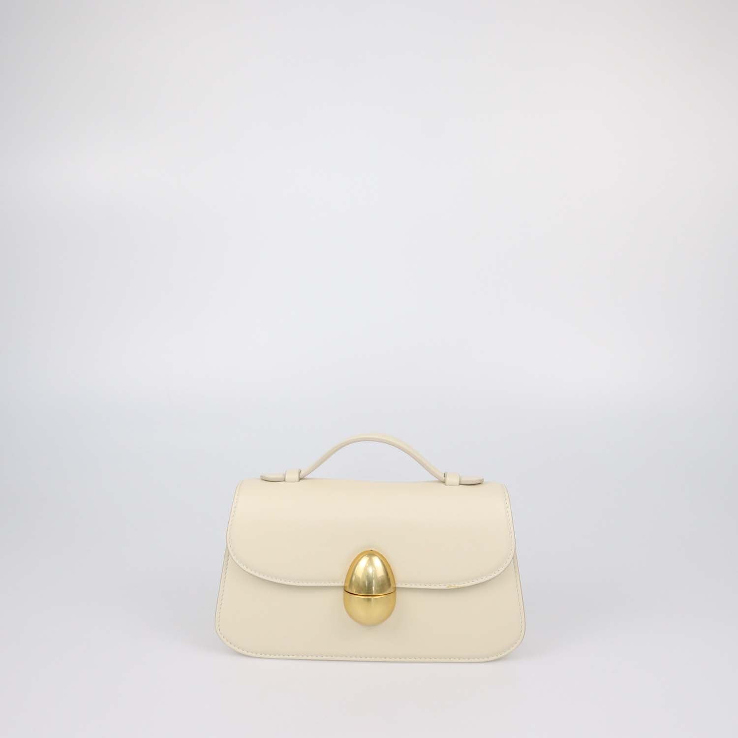 Neous Cream Leather Phoenix 1.0 Top Handle Bag
