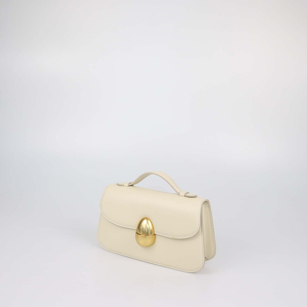 Neous Cream Leather Phoenix 1.0 Top Handle Bag
