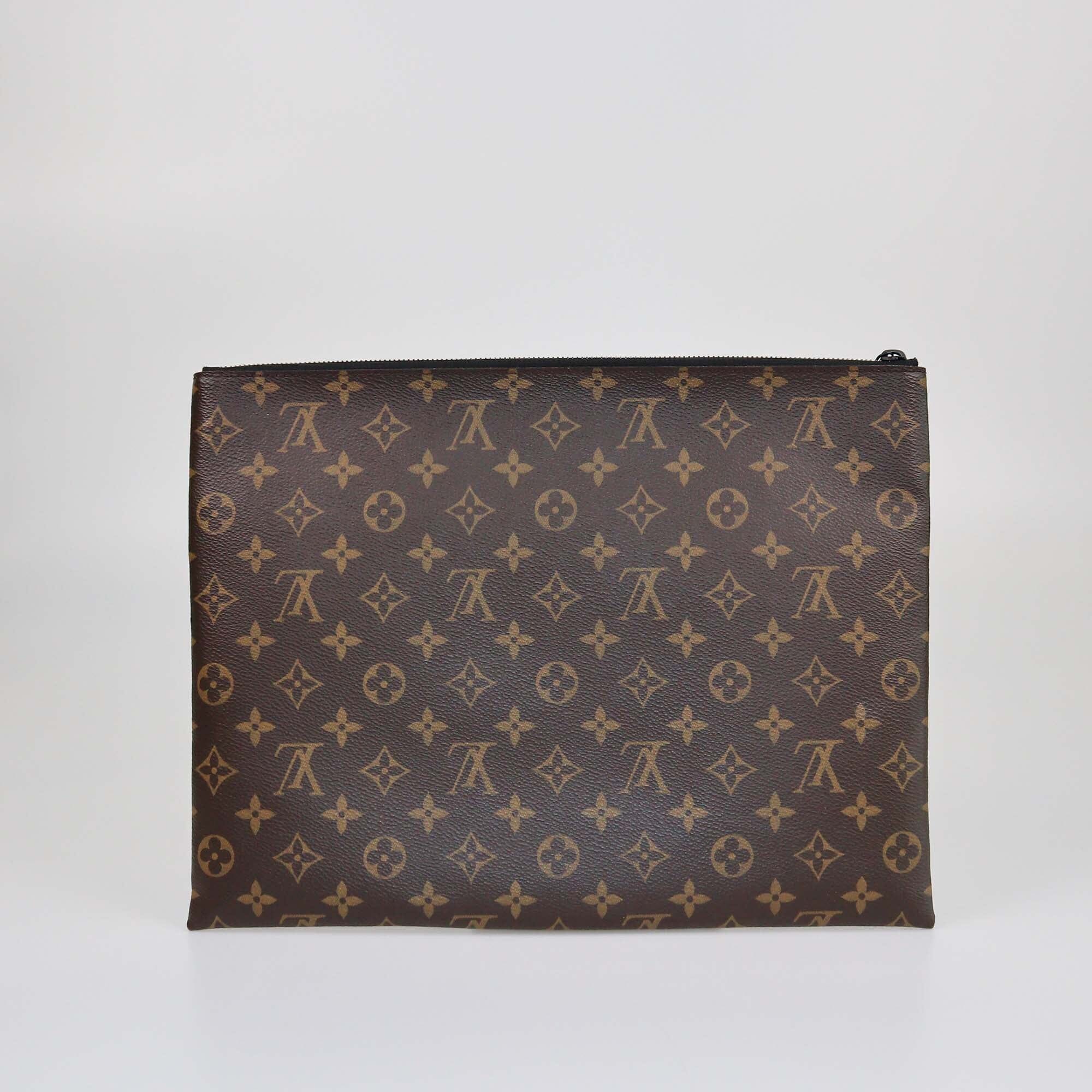 Louis VUitton x Virgil Abloh Monogram A4 Pouch Womens Louis Vuitton