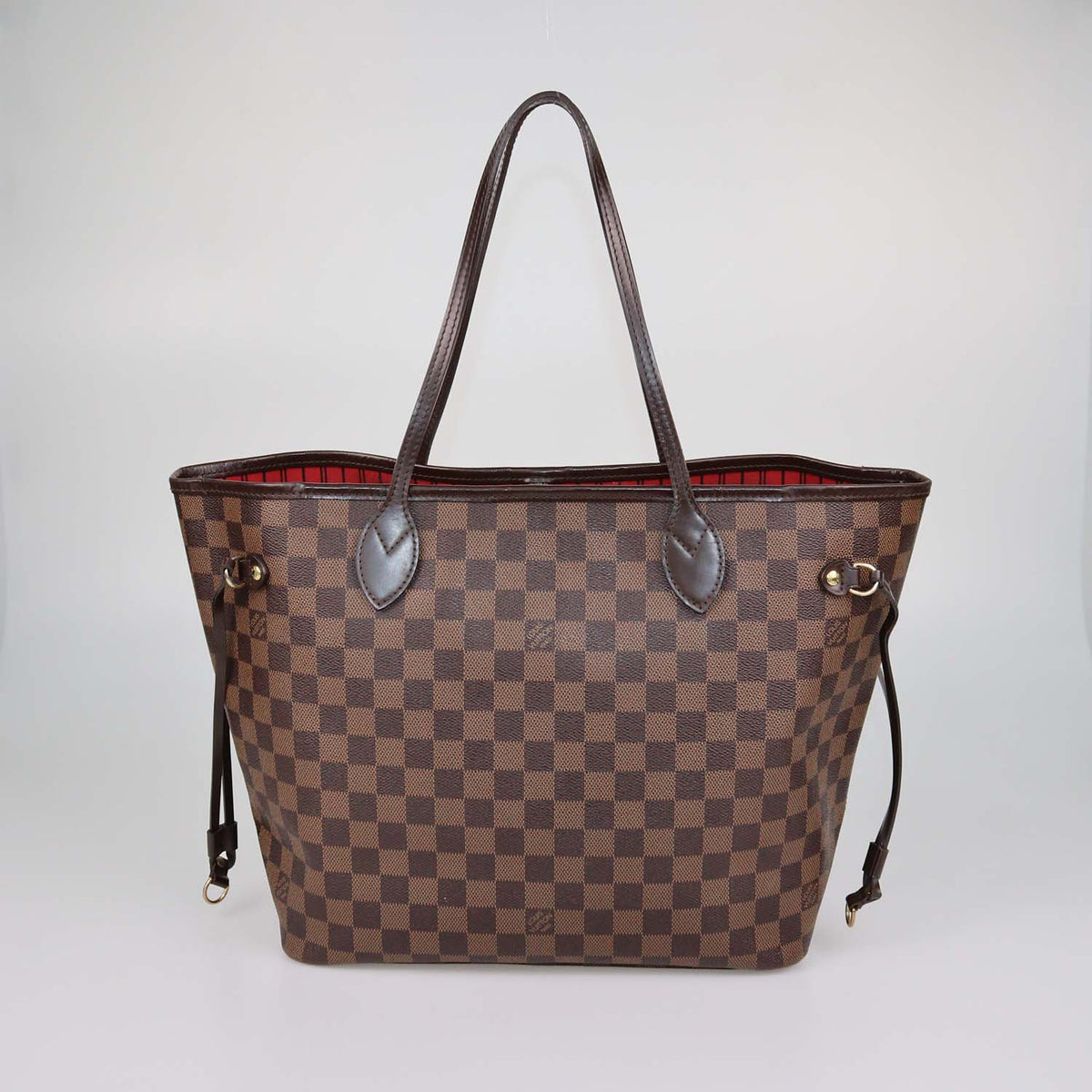 Louis Vuitton Damier Ebene Canvas Neverfull MM Bag