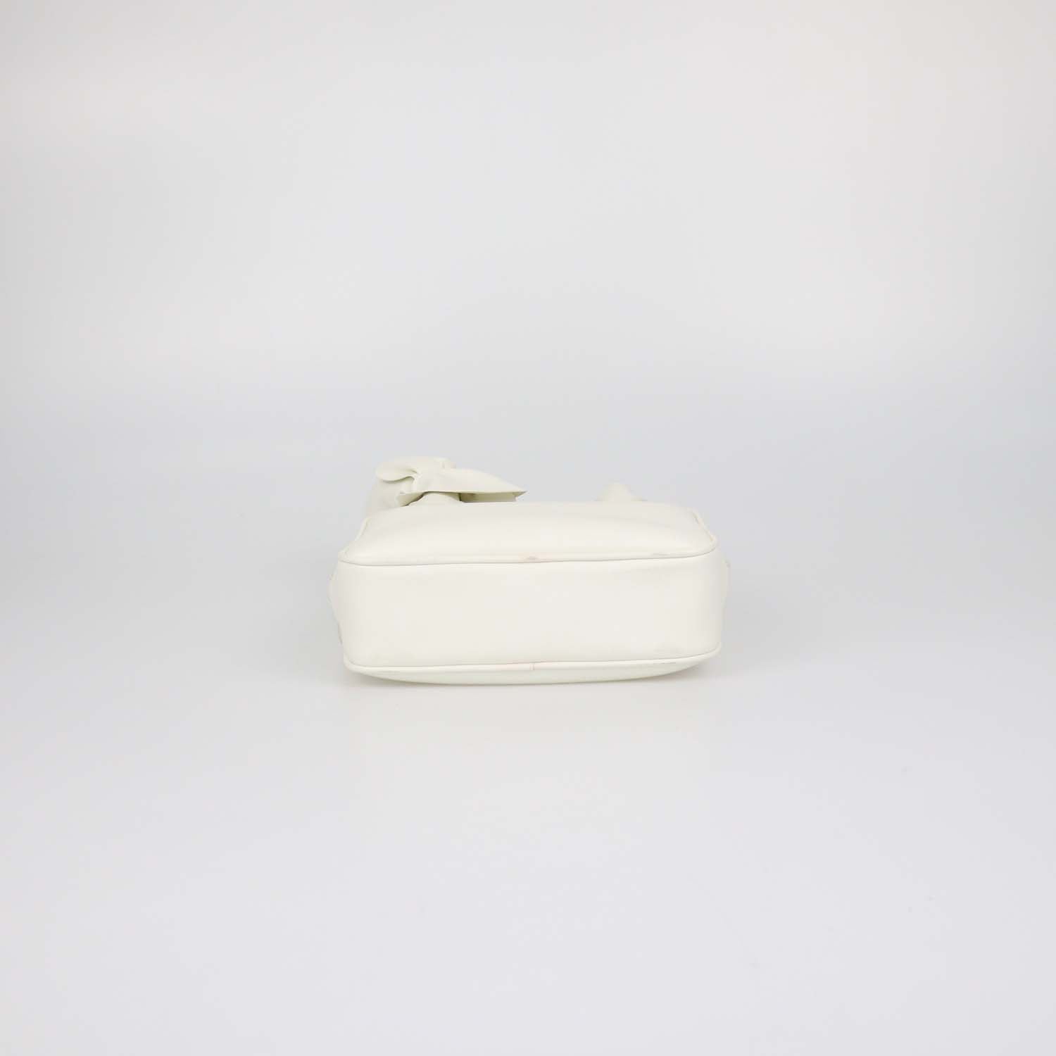 Magda Butrym Off White Leather Brigitte Square Bag