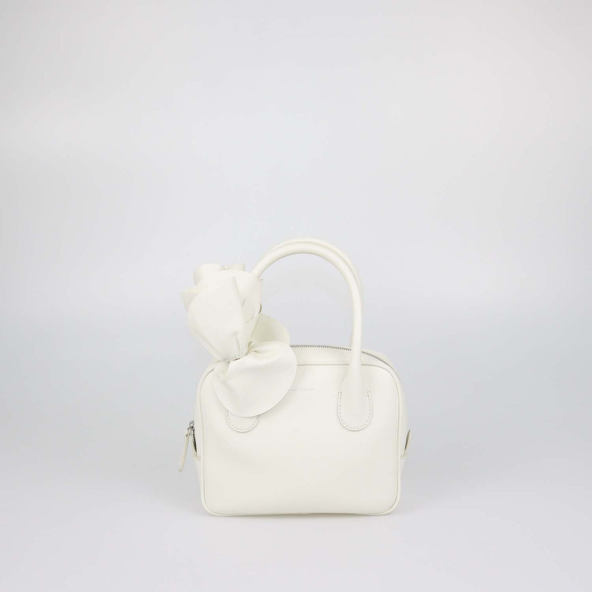 Magda Butrym Off White Leather Brigitte Square Bag