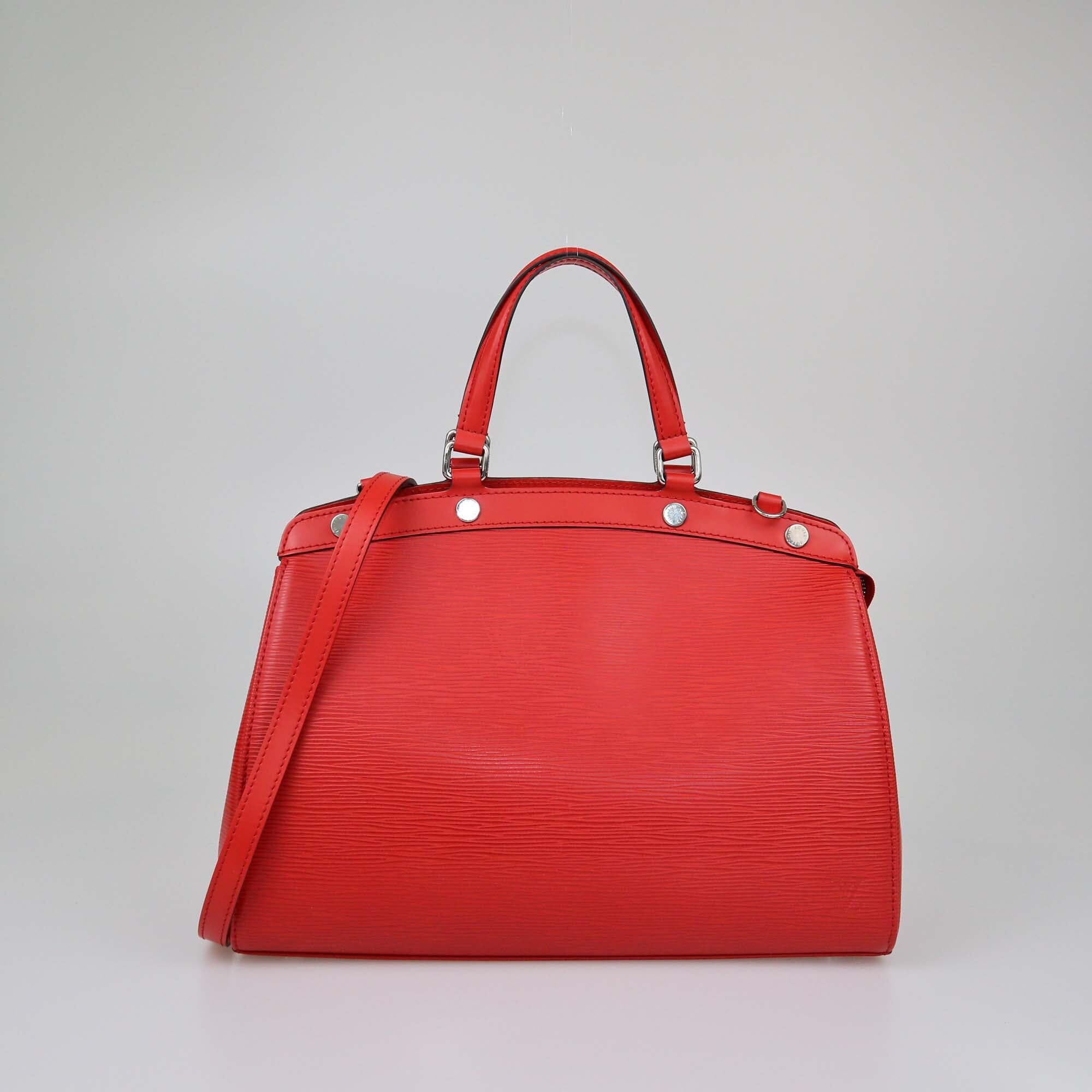 Louis Vuitton Coquelicot Epi Brea MM Bag Womens Louis Vuitton