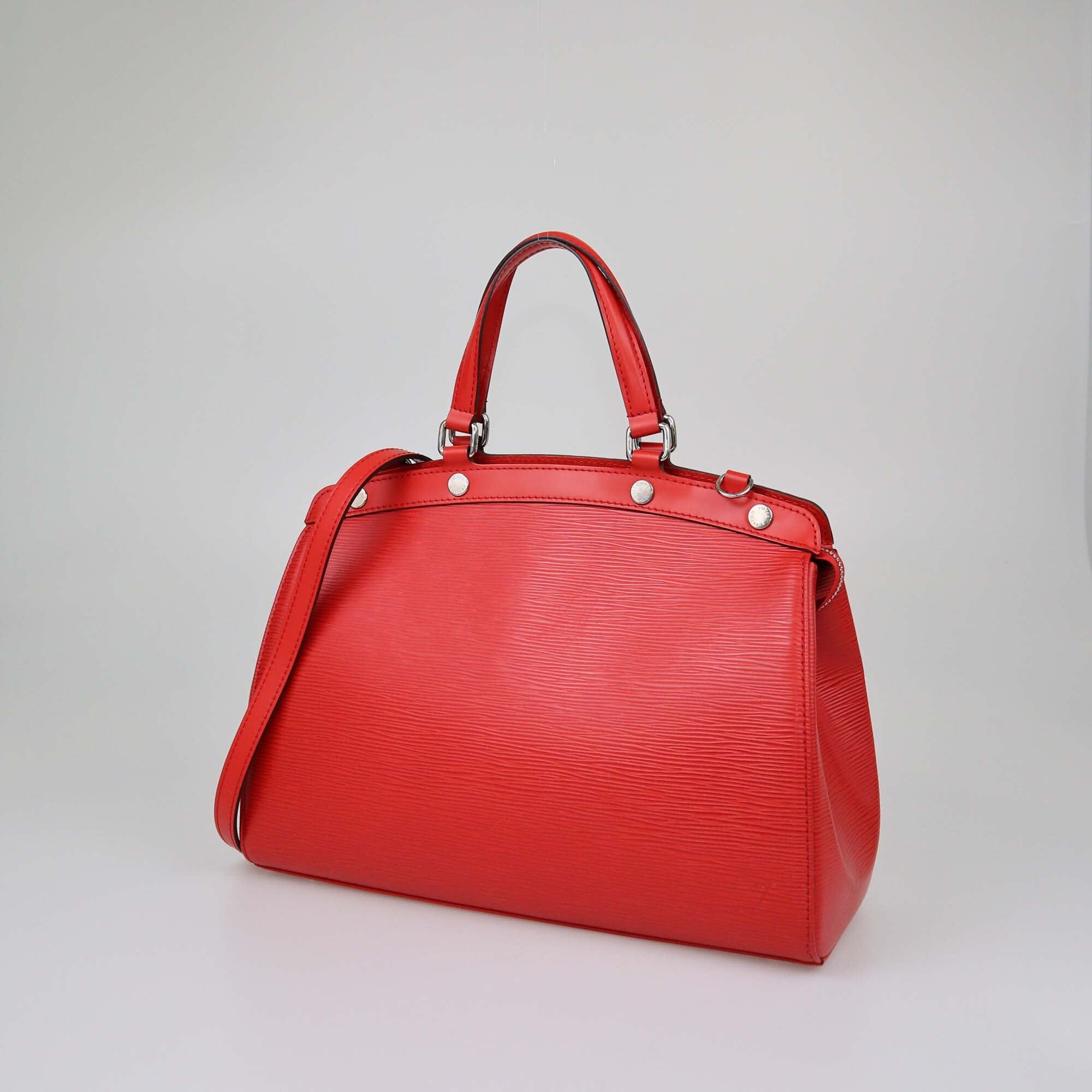 Louis Vuitton Coquelicot Epi Brea MM Bag Womens Louis Vuitton