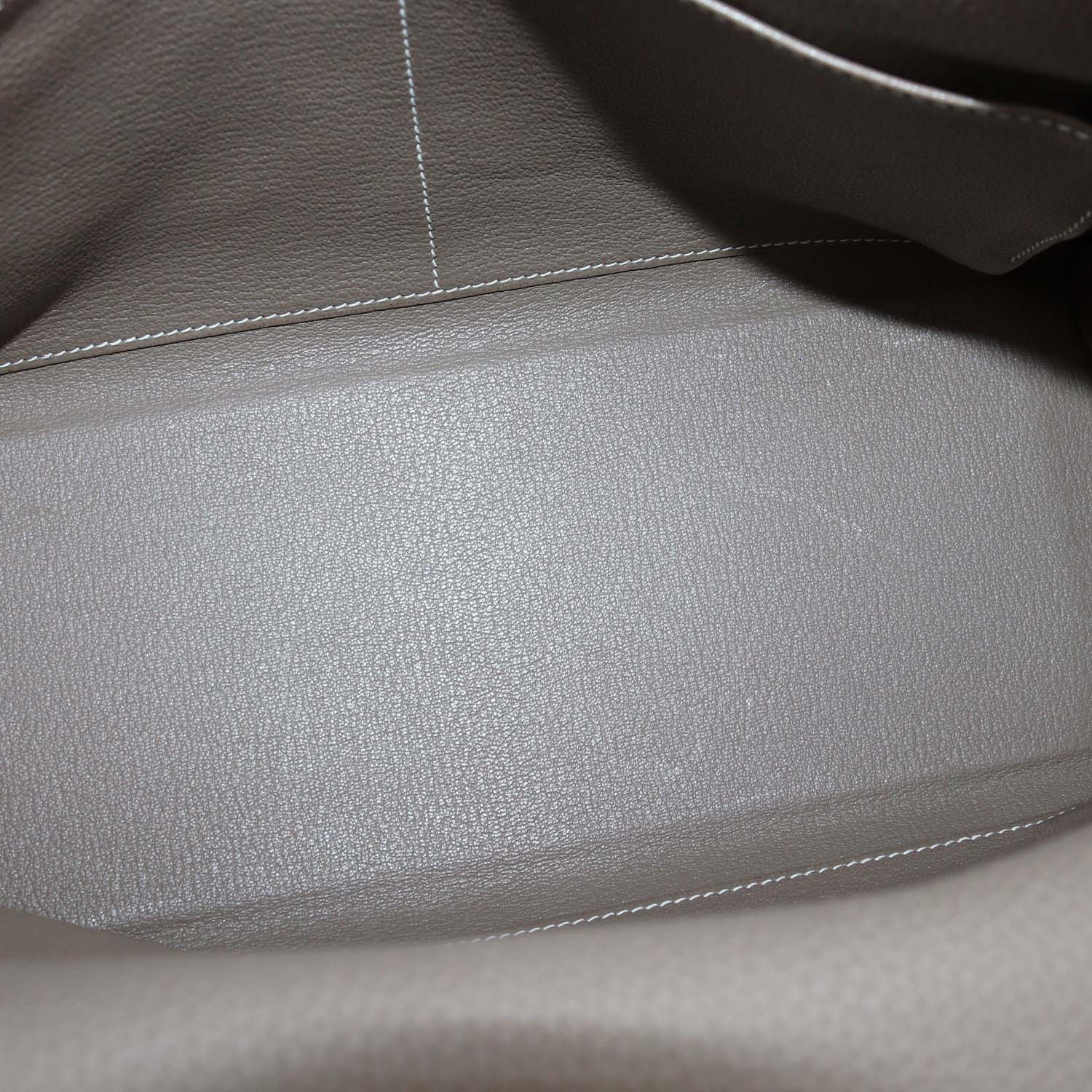 Hermes Etoupe Togo Leather Gold Hardware Kelly Retourne 32 Bag