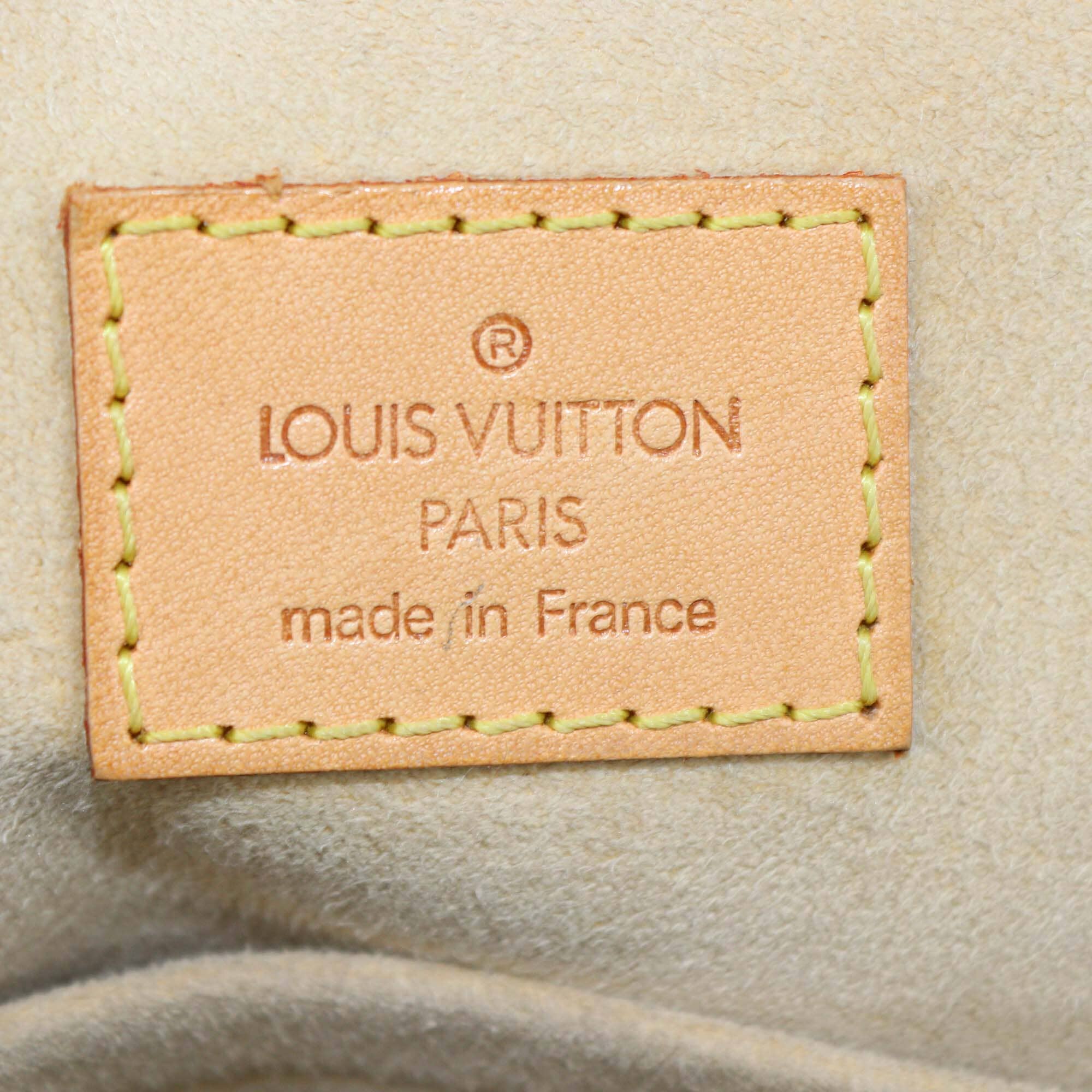 Louis Vuitton Monogram Canvas Manhattan PM Bag Womens Louis Vuitton