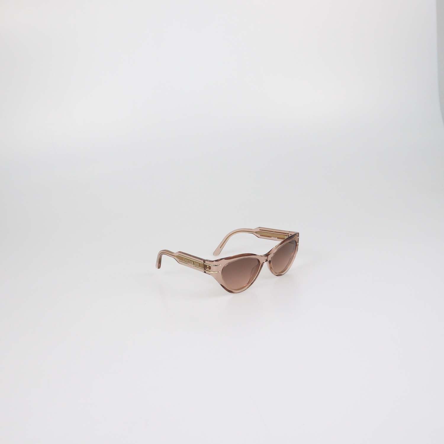 Christian Dior Light Brown Gradient DiorSignature Cat Eye Sunglasses