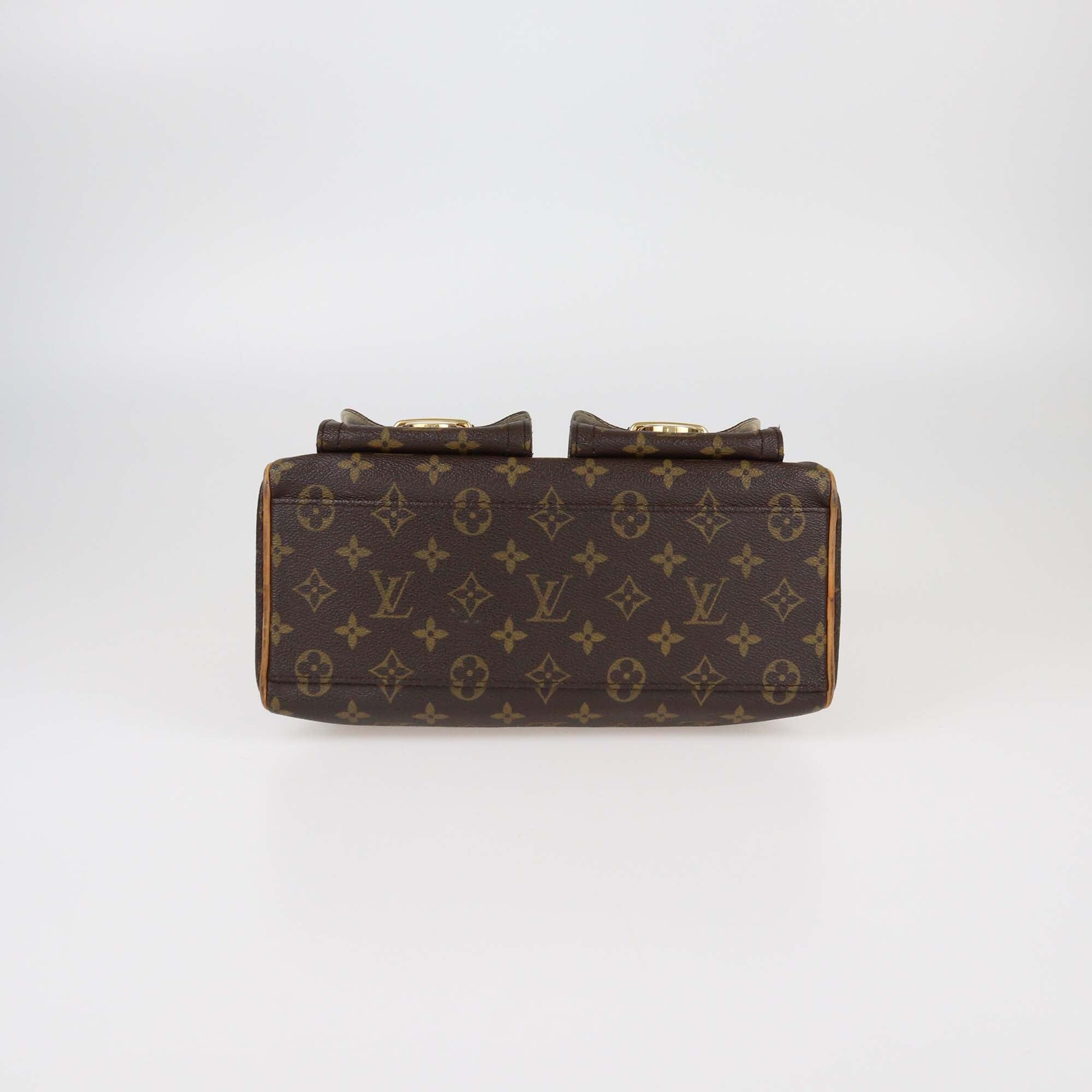 Louis Vuitton Monogram Canvas Manhattan PM Bag Womens Louis Vuitton