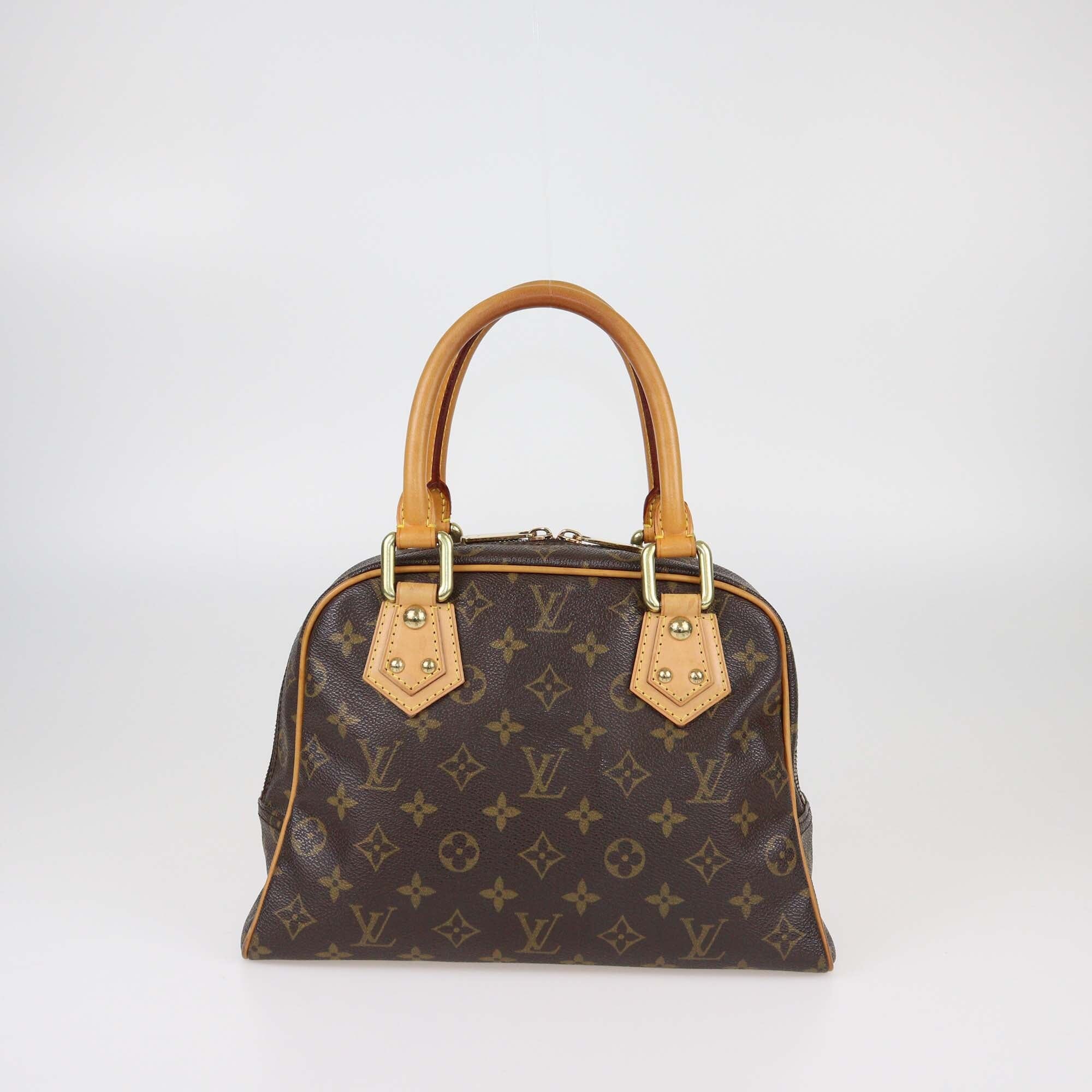 Louis Vuitton Monogram Canvas Manhattan PM Bag Womens Louis Vuitton
