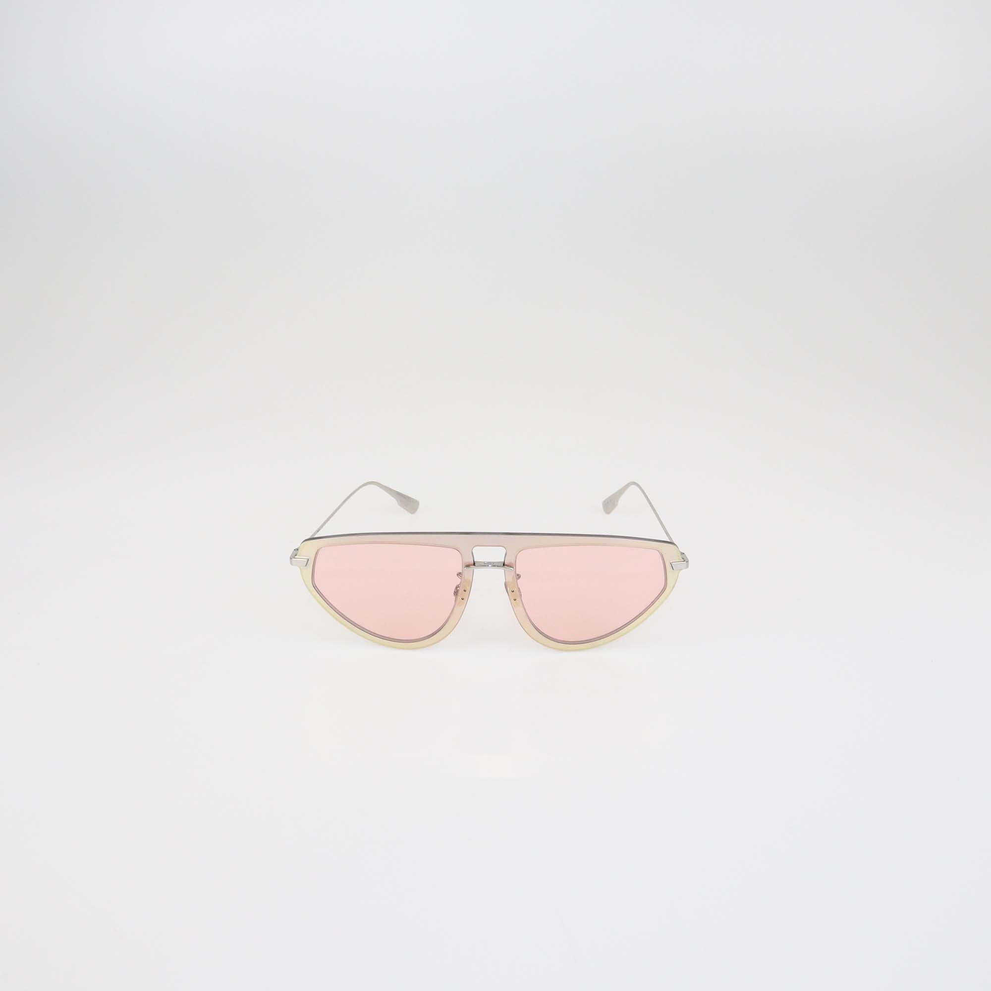Christian Dior Silver/Pink Ultime 2 Sunglasses