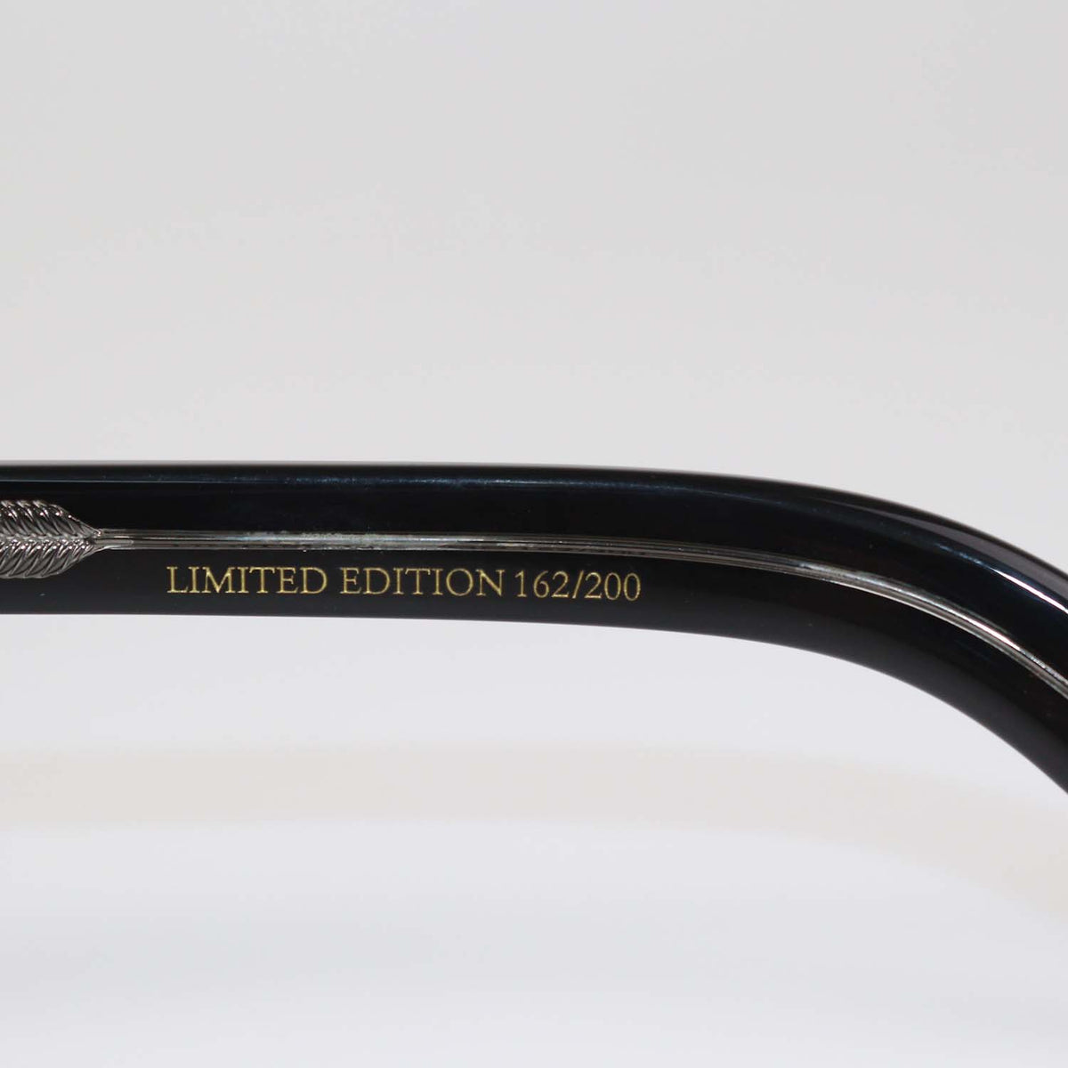 Loro Piana Black Limited Edition 162/200 The Traveller Sunglasses