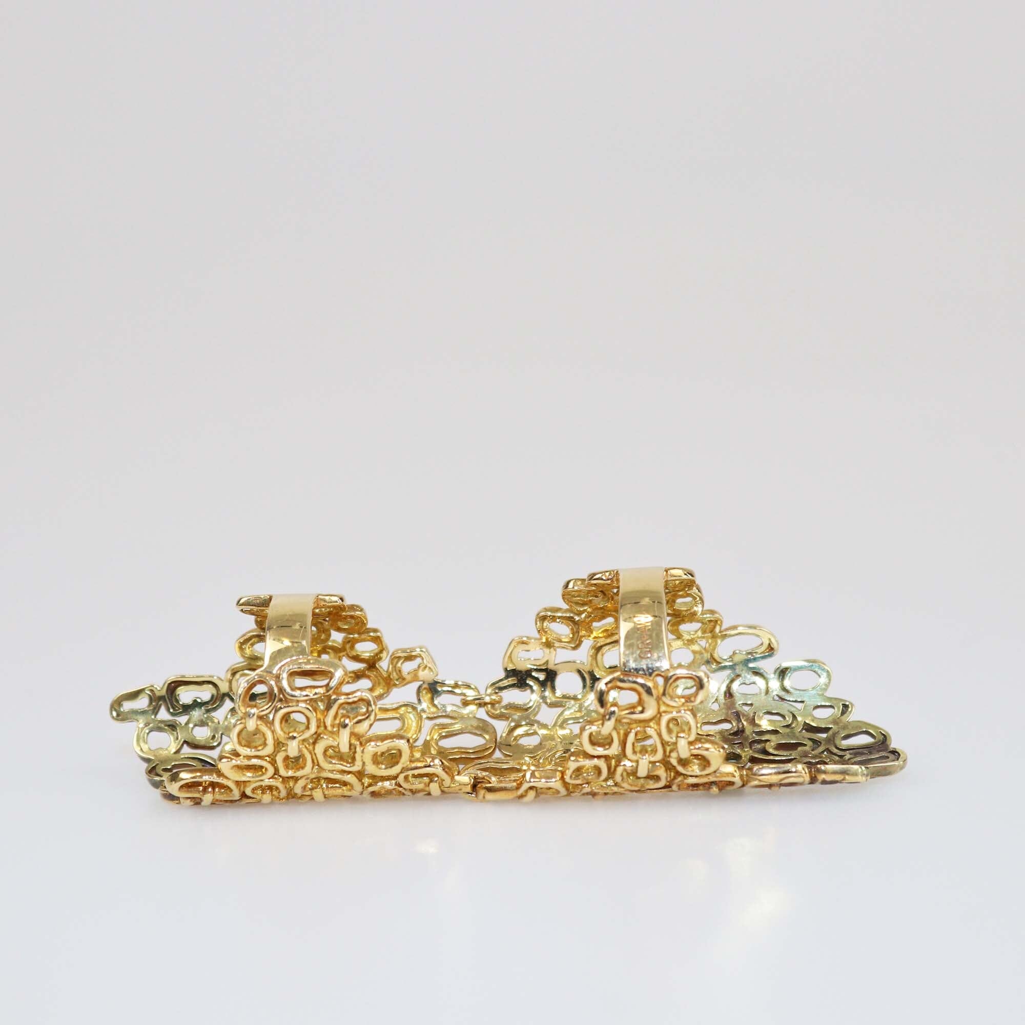 Phalange Gaia Repossi X Alexander Wang Or Jaune Dore Ring Size 53/ US 6 1/4 Womens Phalange Gaia Repossi X Alexander Wang