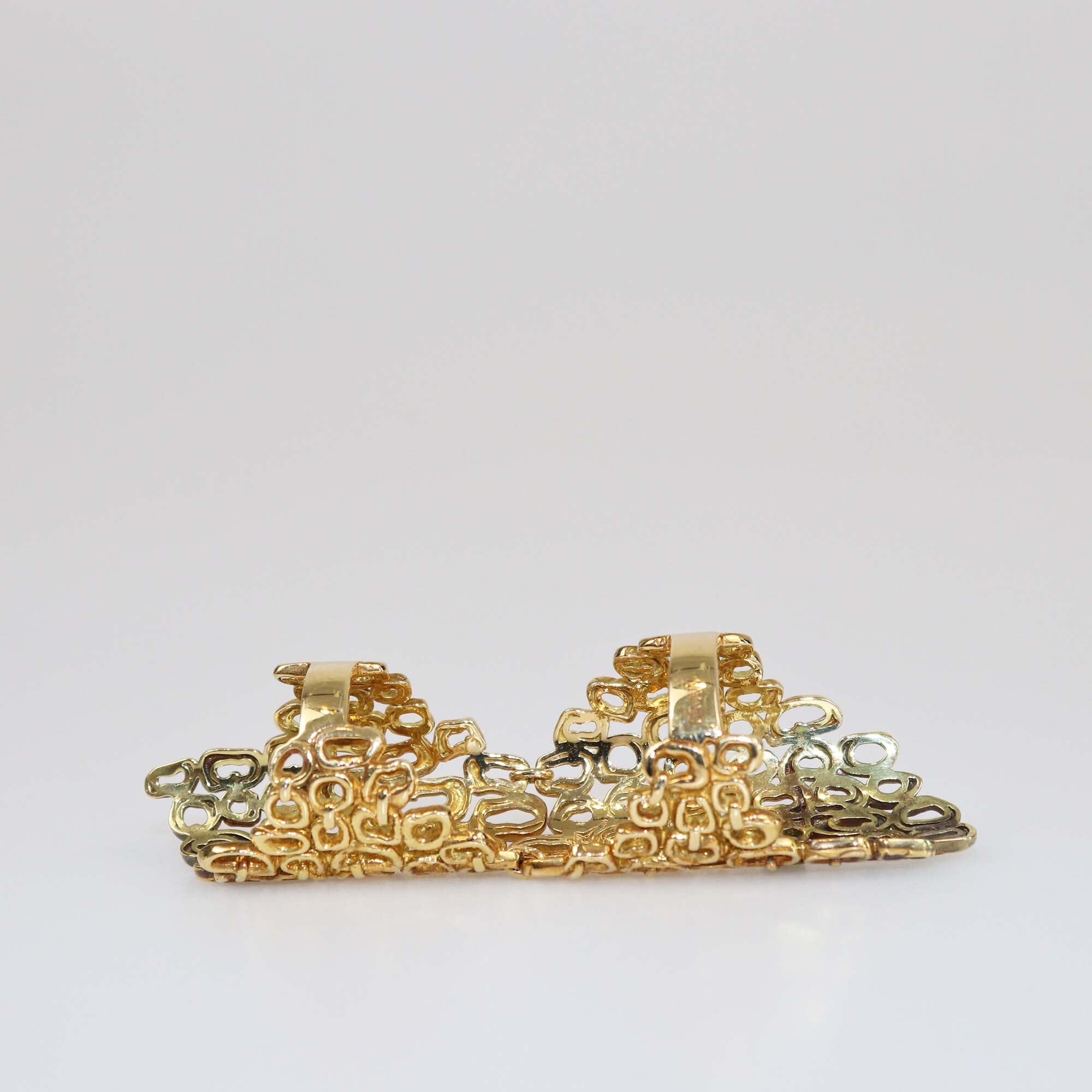 Phalange Gaia Repossi X Alexander Wang Or Jaune Dore Ring Size 53/ US 6 1/4 Womens Phalange Gaia Repossi X Alexander Wang