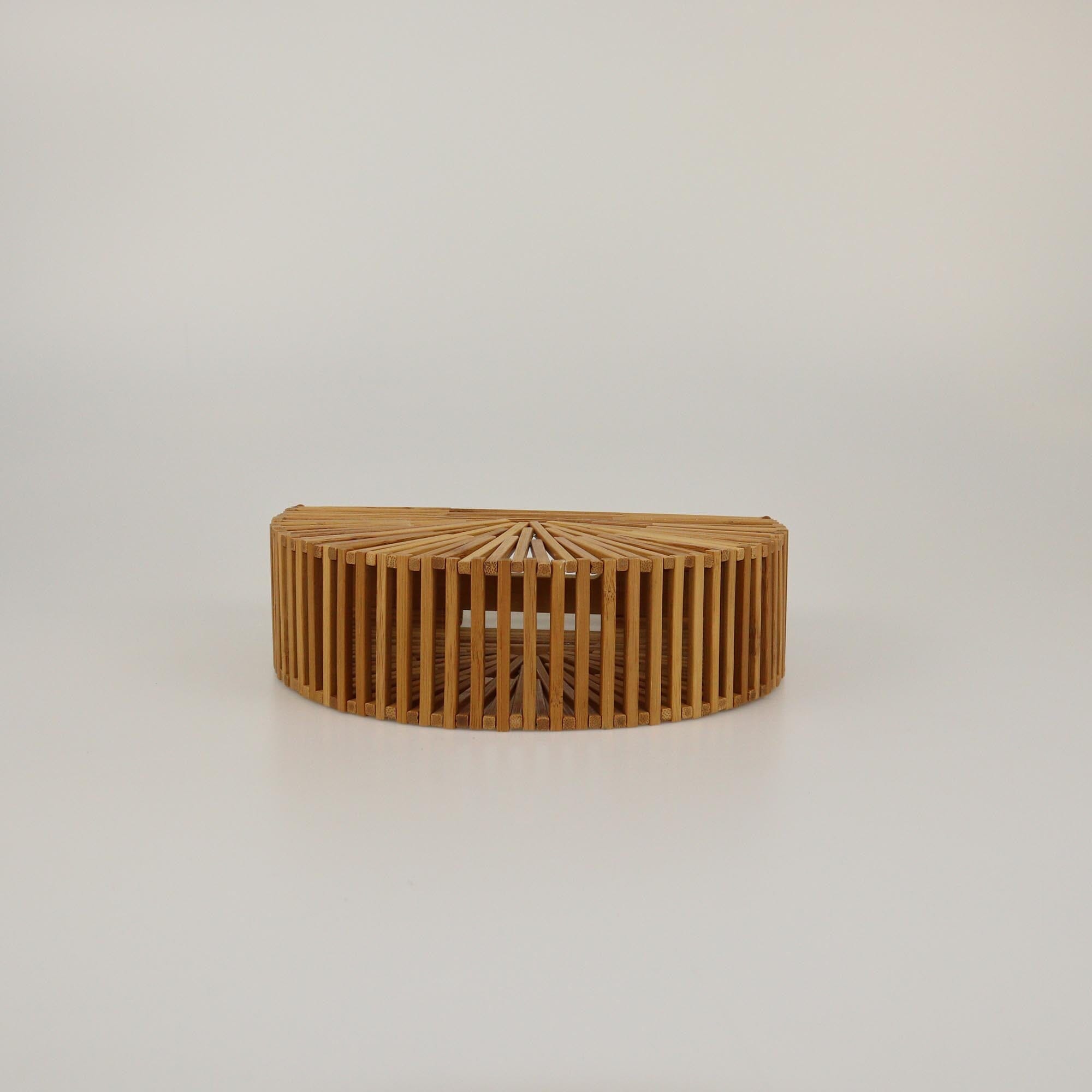 Cult Gaia Natural Mini Ark Clutch Womens Cult Gaia