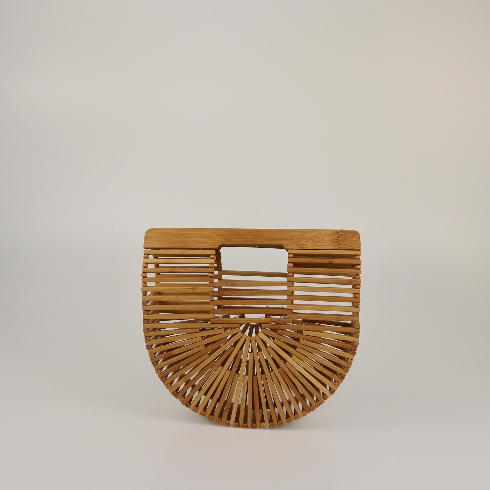 Cult Gaia Natural Mini Ark Clutch Womens Cult Gaia