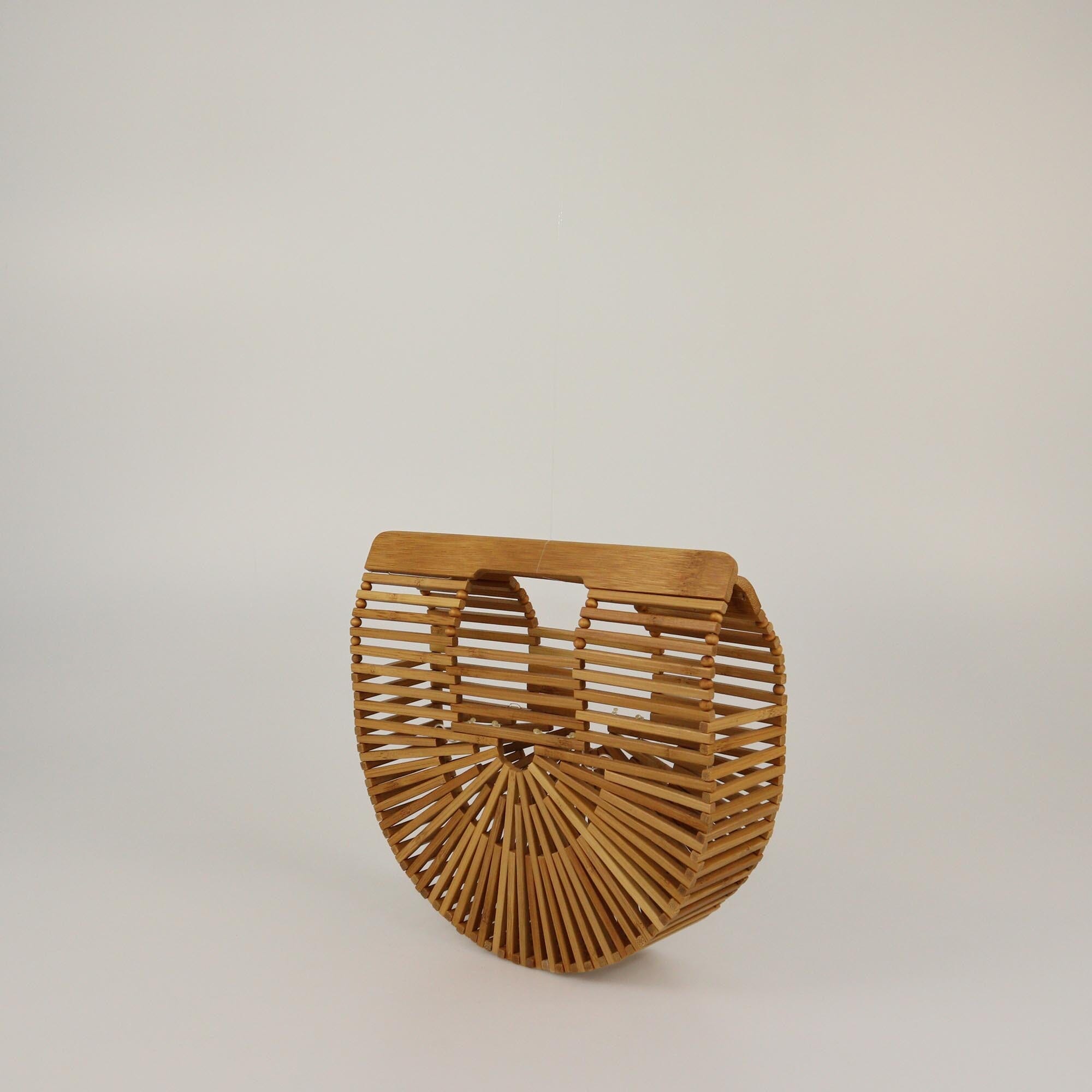 Cult Gaia Natural Mini Ark Clutch Womens Cult Gaia