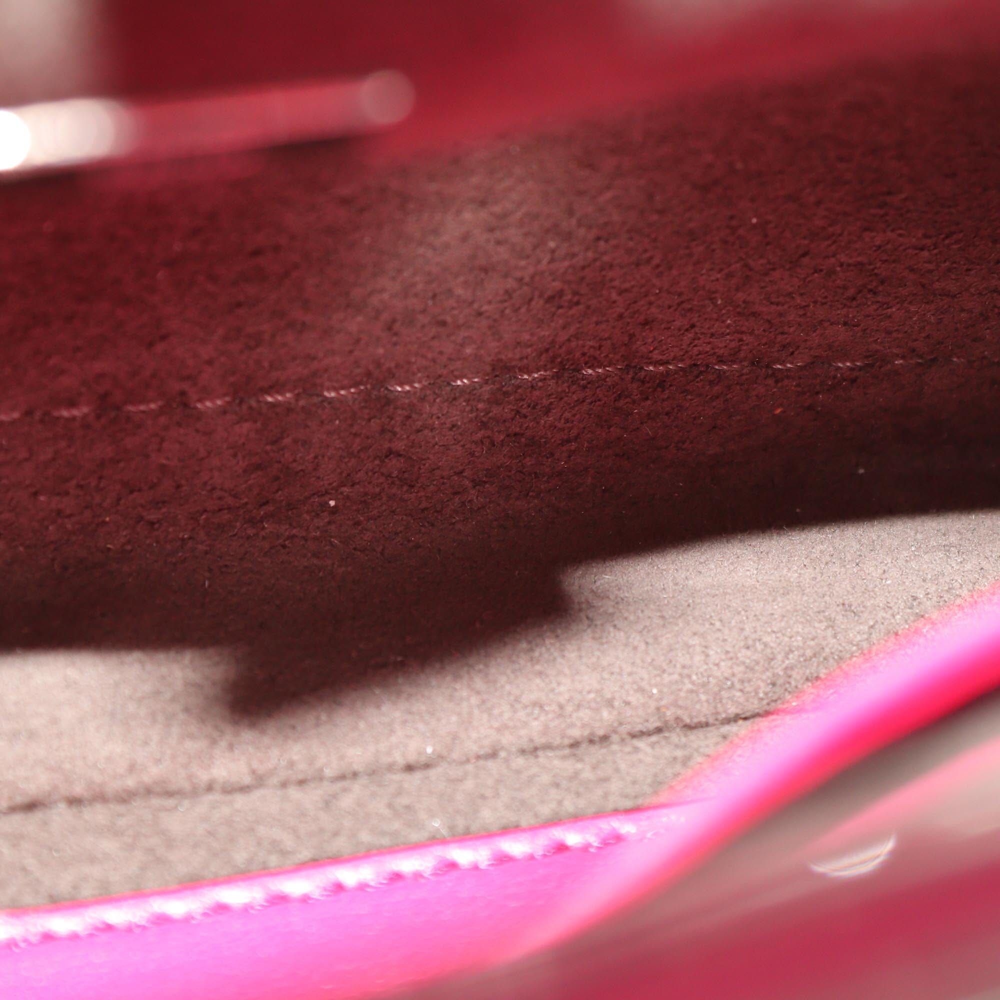 Fendi Fuchsia Micro Peekaboo Crossbody Bag Womens Fendi