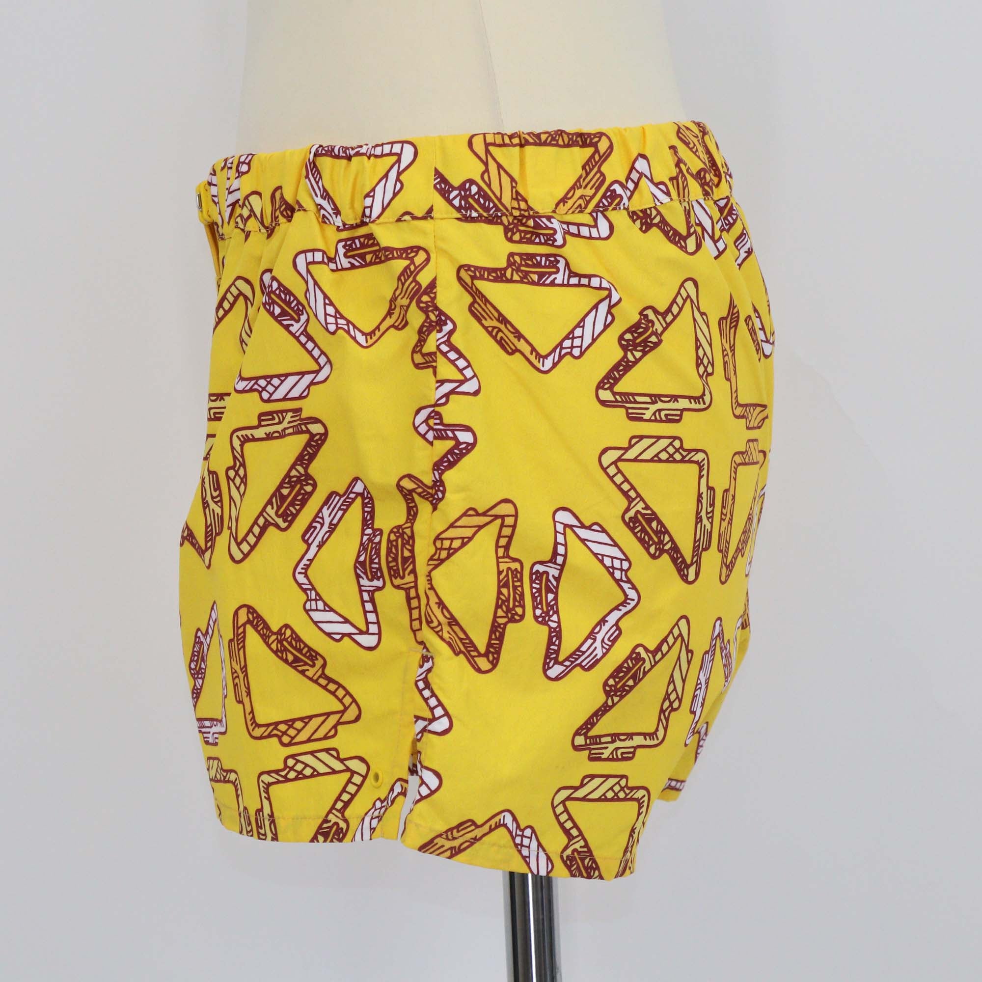 Hermes Yellow Tatersales Beach Short