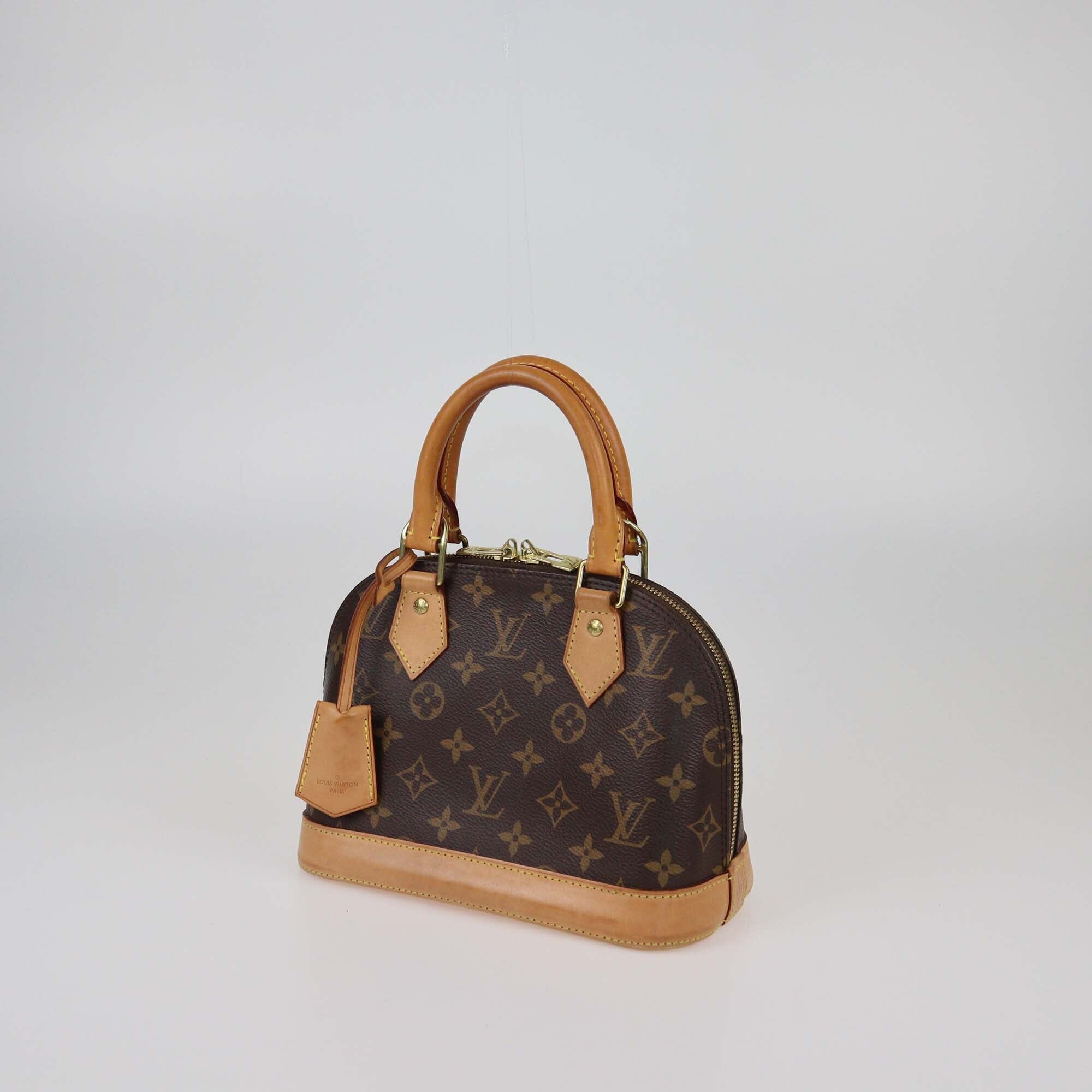 Louis Vuitton Monogram Canvas Alma BB Bag Womens Louis Vuitton
