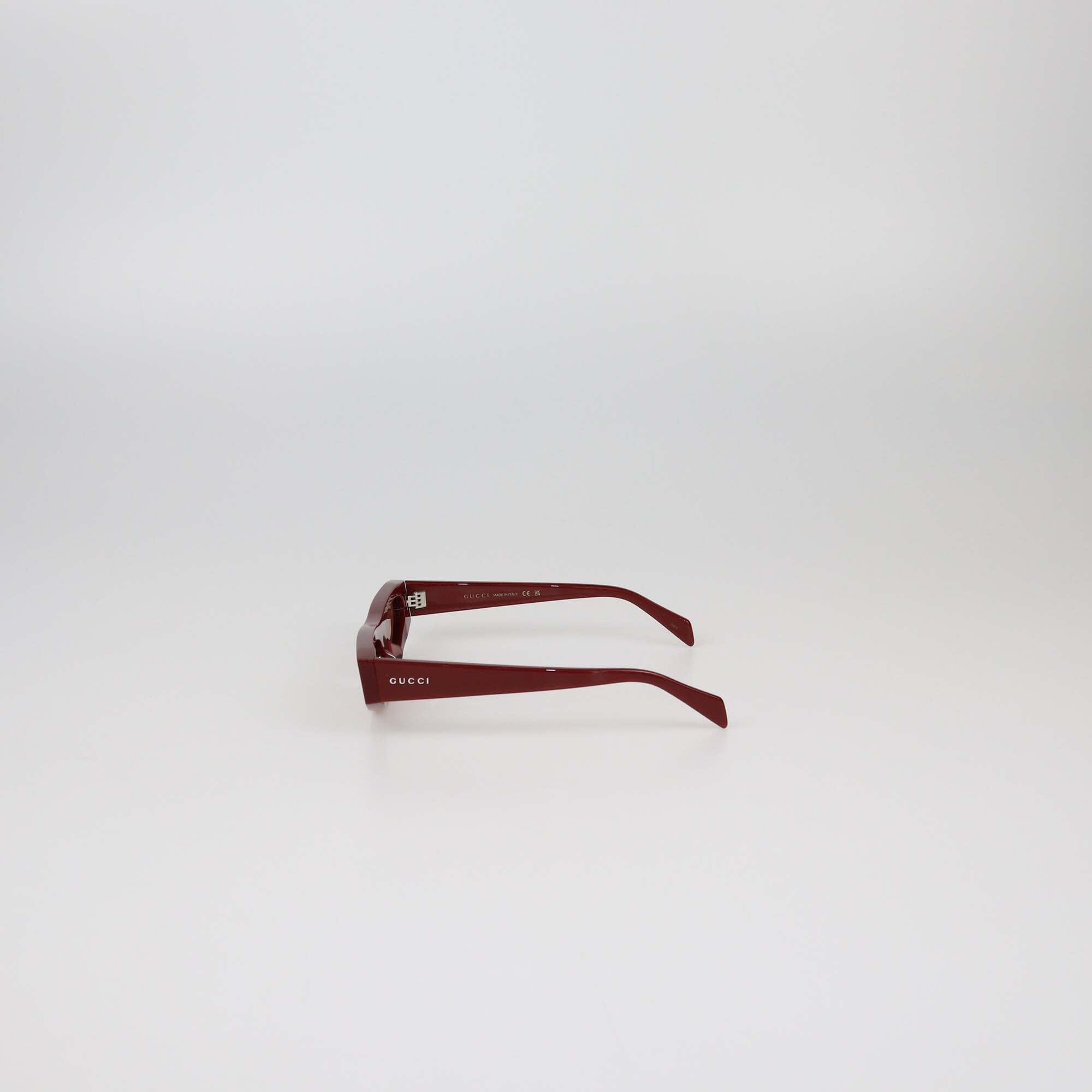 Gucci Burgundy Cat Eye Sunglasses Womens Gucci