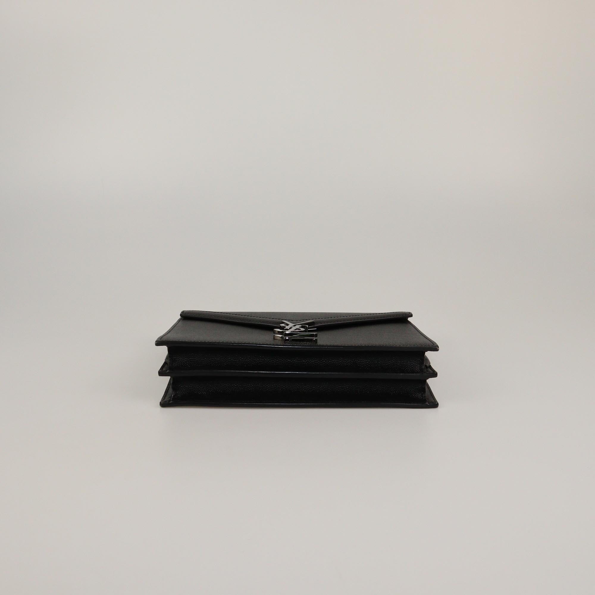 Saint Laurent Black Medium Cassandra Shoulder Bag Womens Saint Laurent