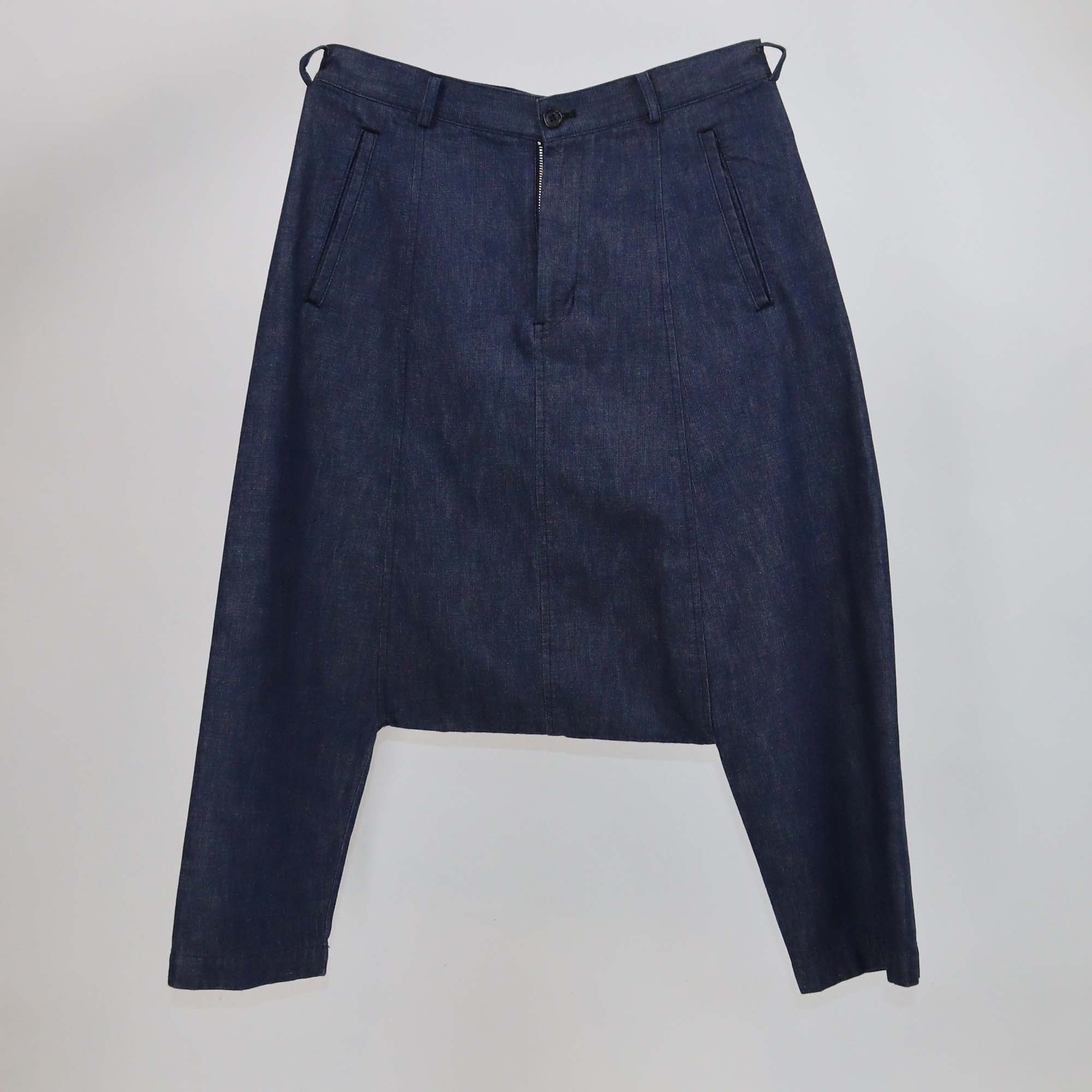 Comme des Garcons Blue Denim Harem Jeans