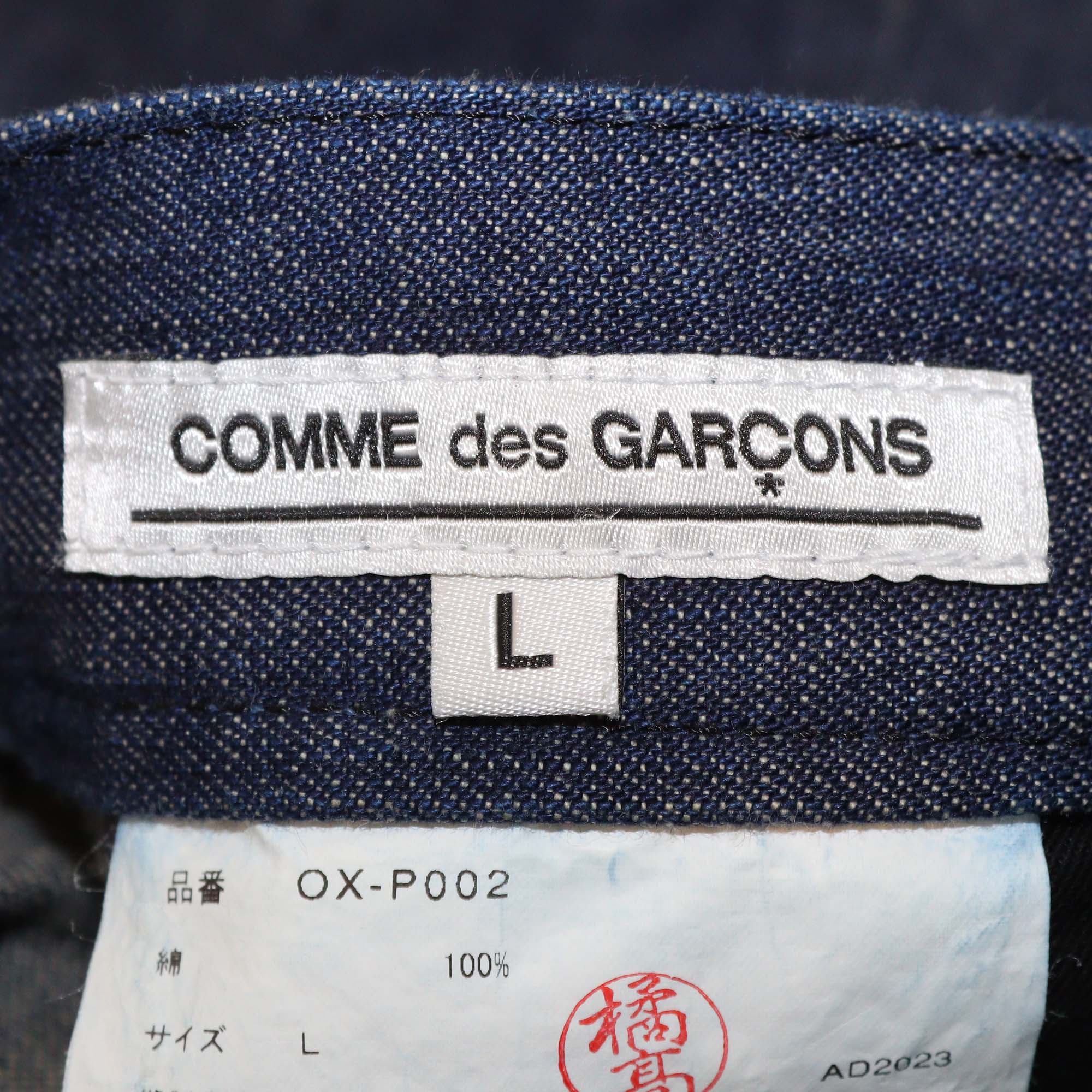 Comme des Garcons Blue Denim Harem Jeans