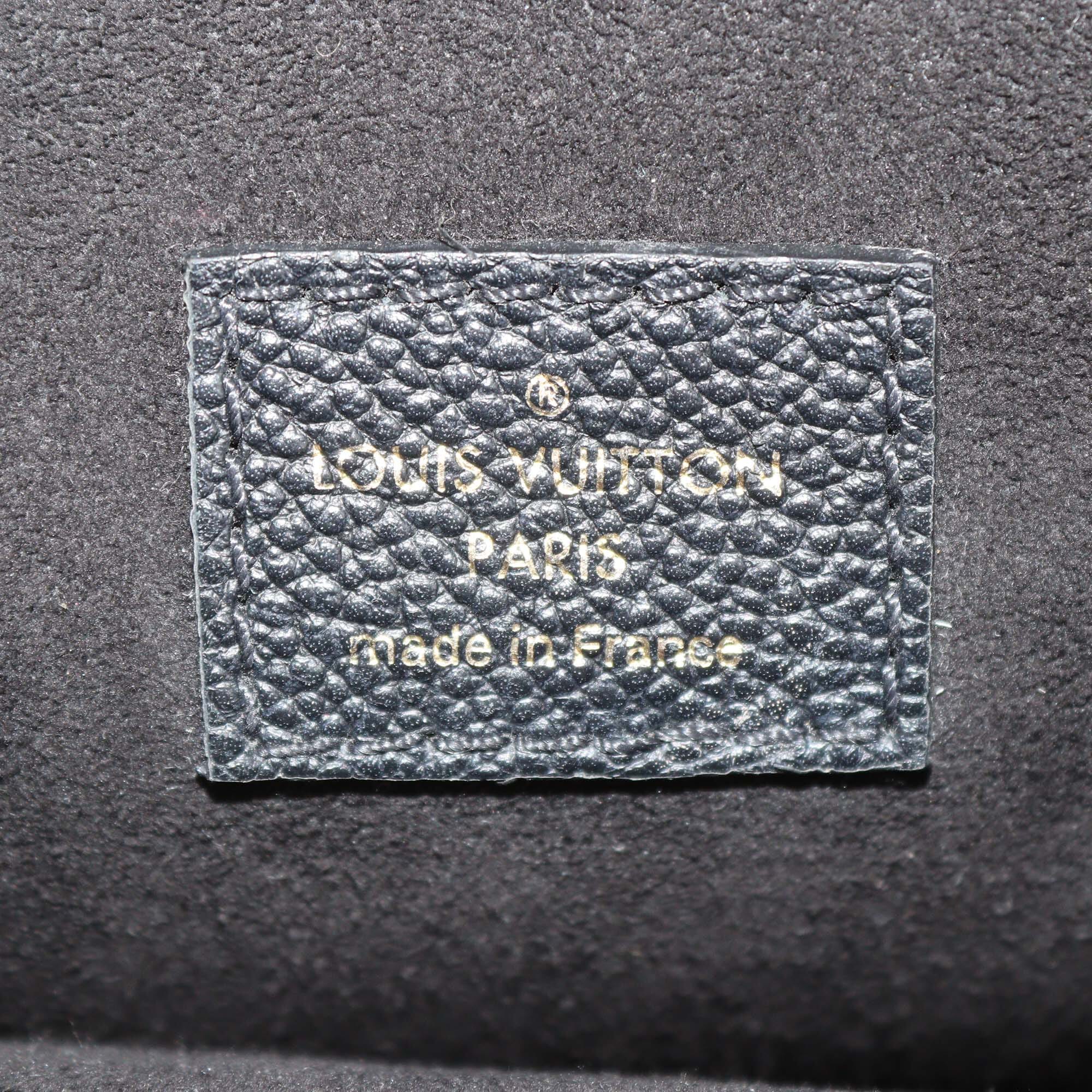 Louis Vuitton Black Monogram Empreinte Giant Tiny Backpack Womens Louis Vuitton