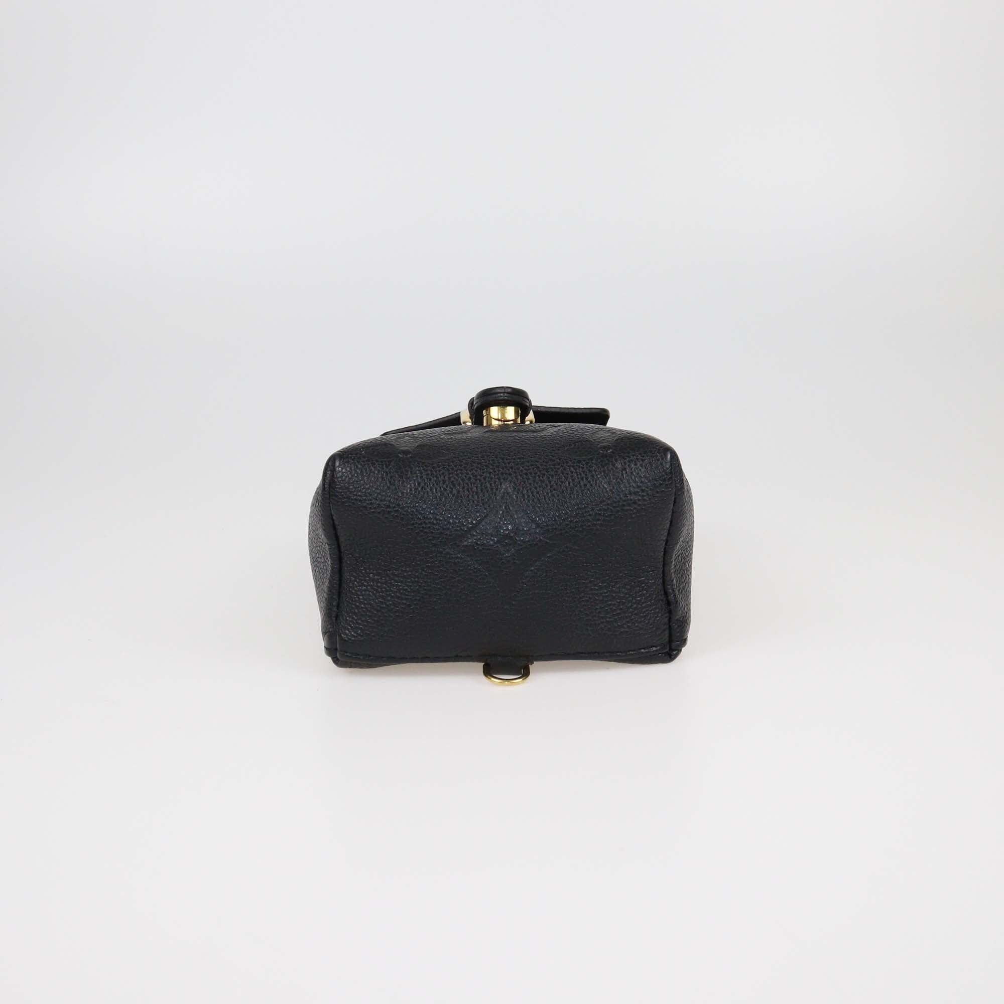 Louis Vuitton Black Monogram Empreinte Giant Tiny Backpack Womens Louis Vuitton
