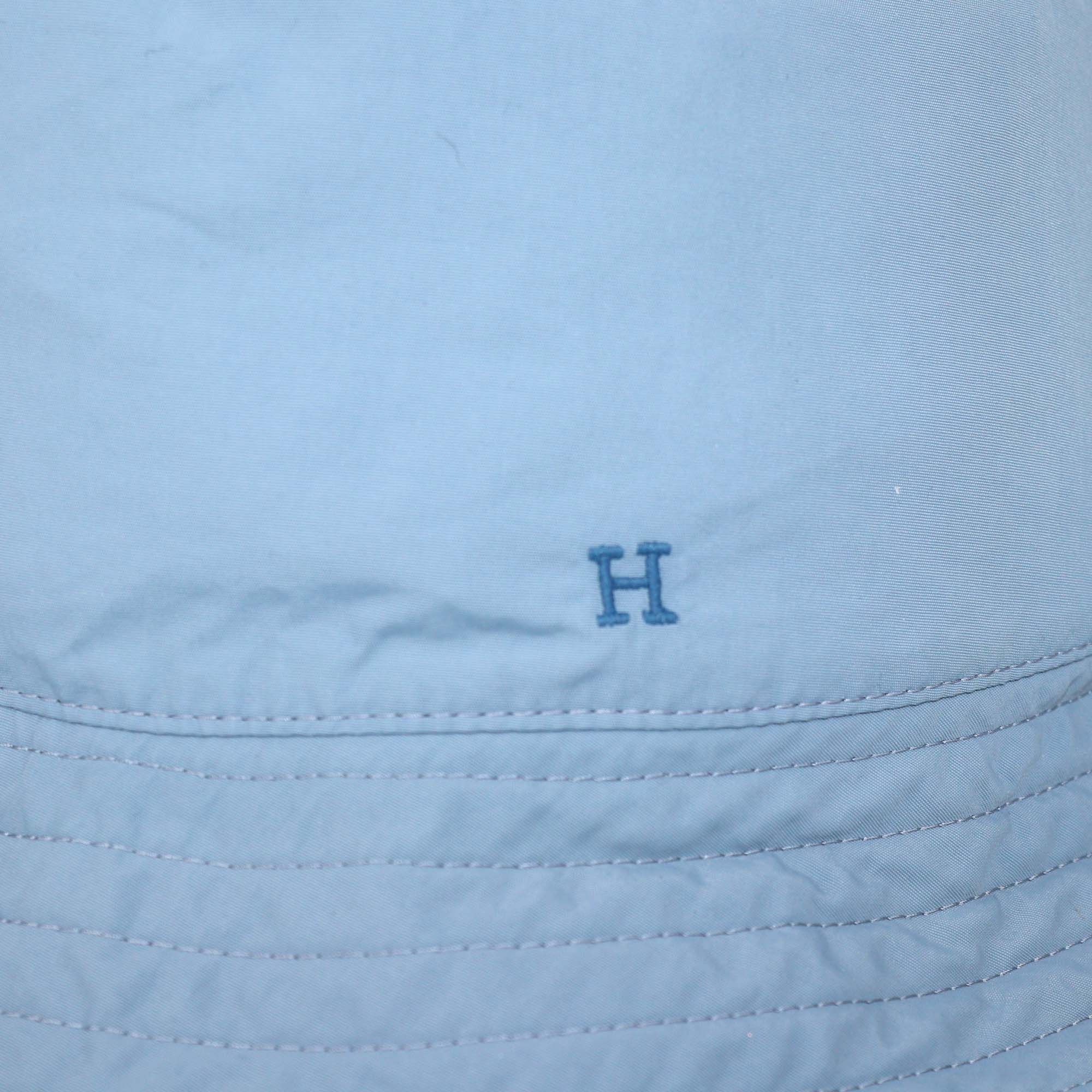Hermes Blue Nylon Eden Bucket Hat