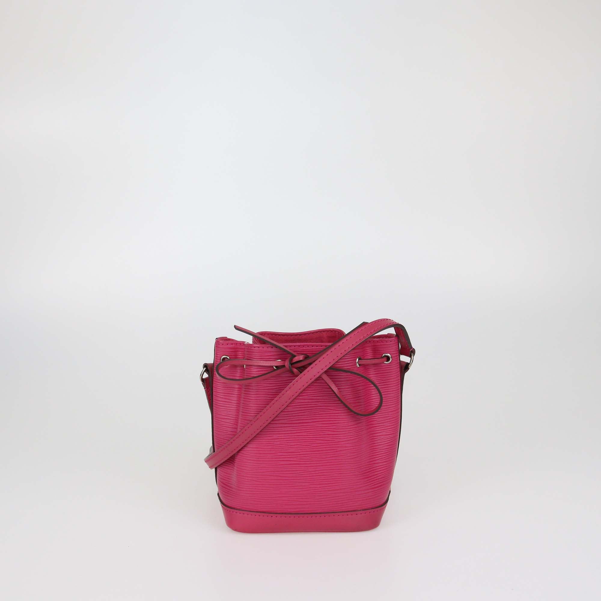 Louis Vuitton Pink Epi Leather Nano Noe Noe Bucket Bag