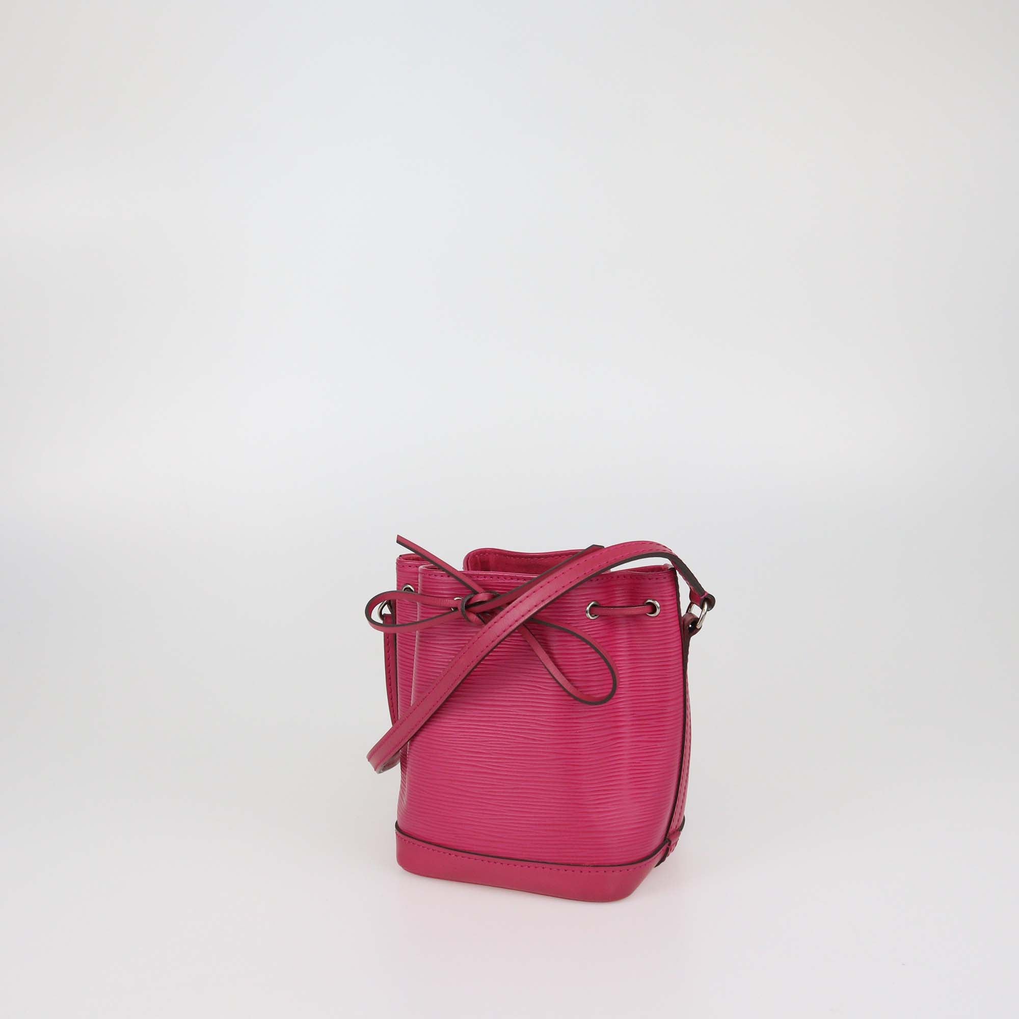 Louis Vuitton Pink Epi Leather Nano Noe Noe Bucket Bag
