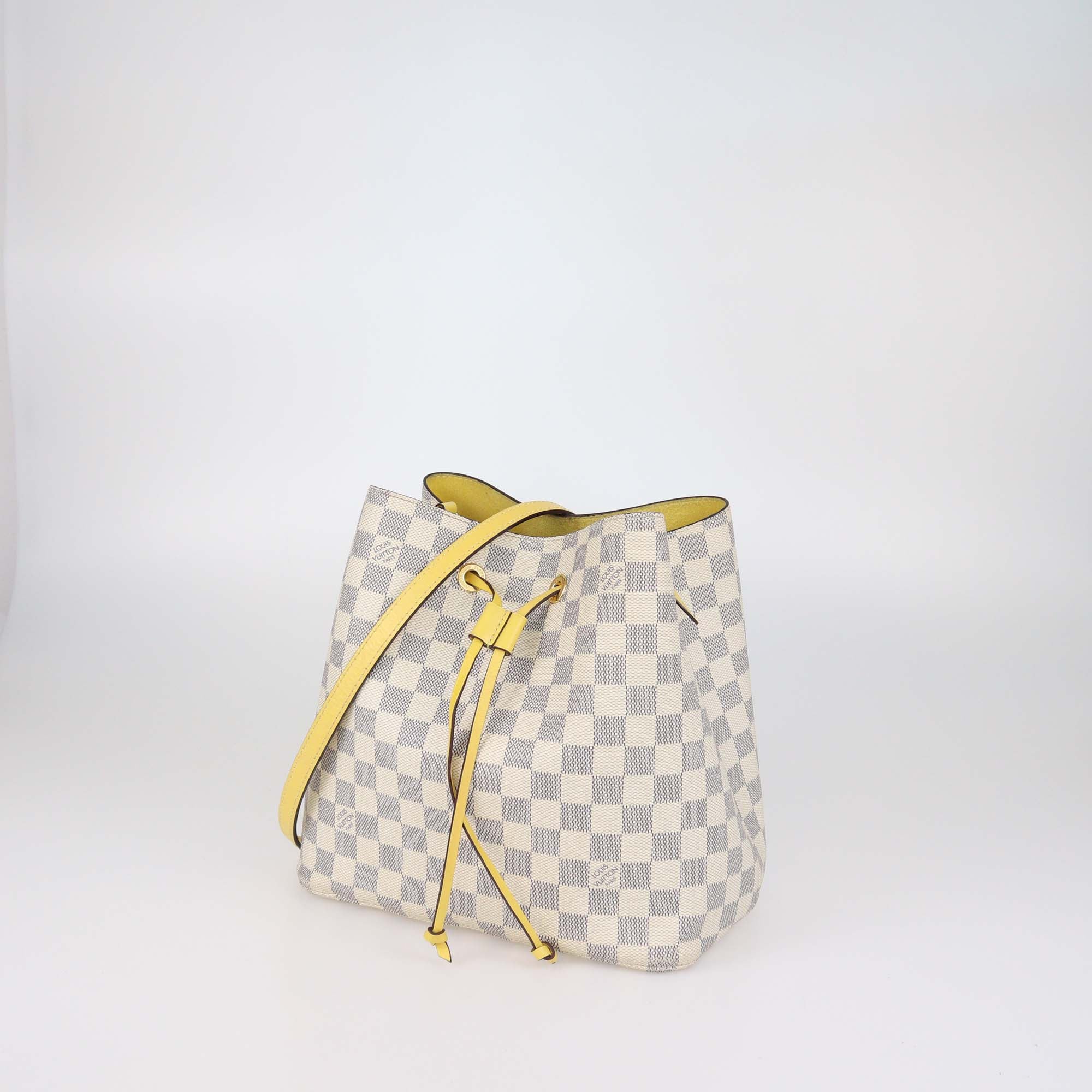 Louis Vuitton Damier Azur Neonoe MM Bucket Bag