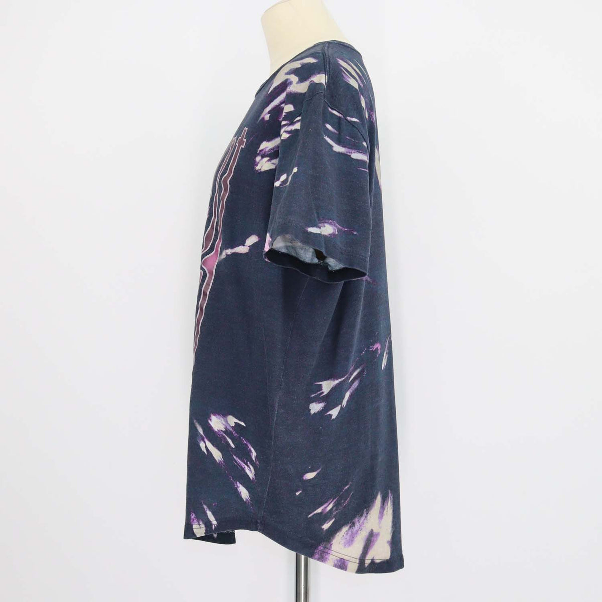 Isabel Marant Etoile Navy Blue Cotton Tie-Dye Edwige T-Shirt