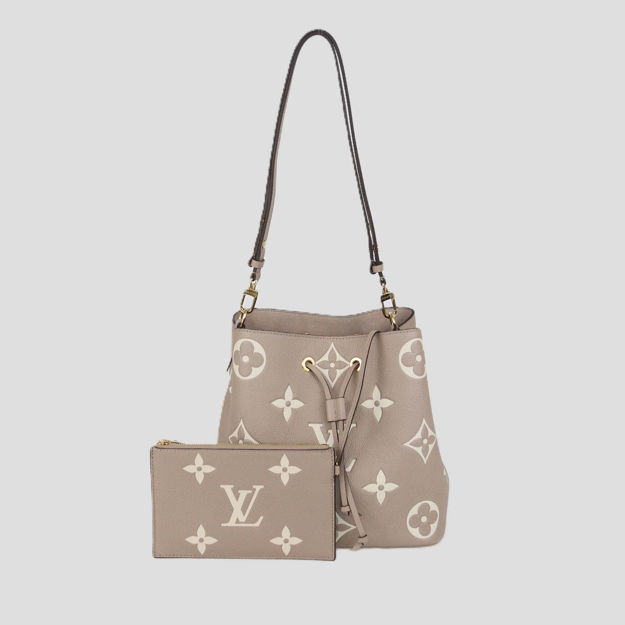 Louis Vuitton Monogram Bicolor Empreinte Giant Neonoe MM Bag