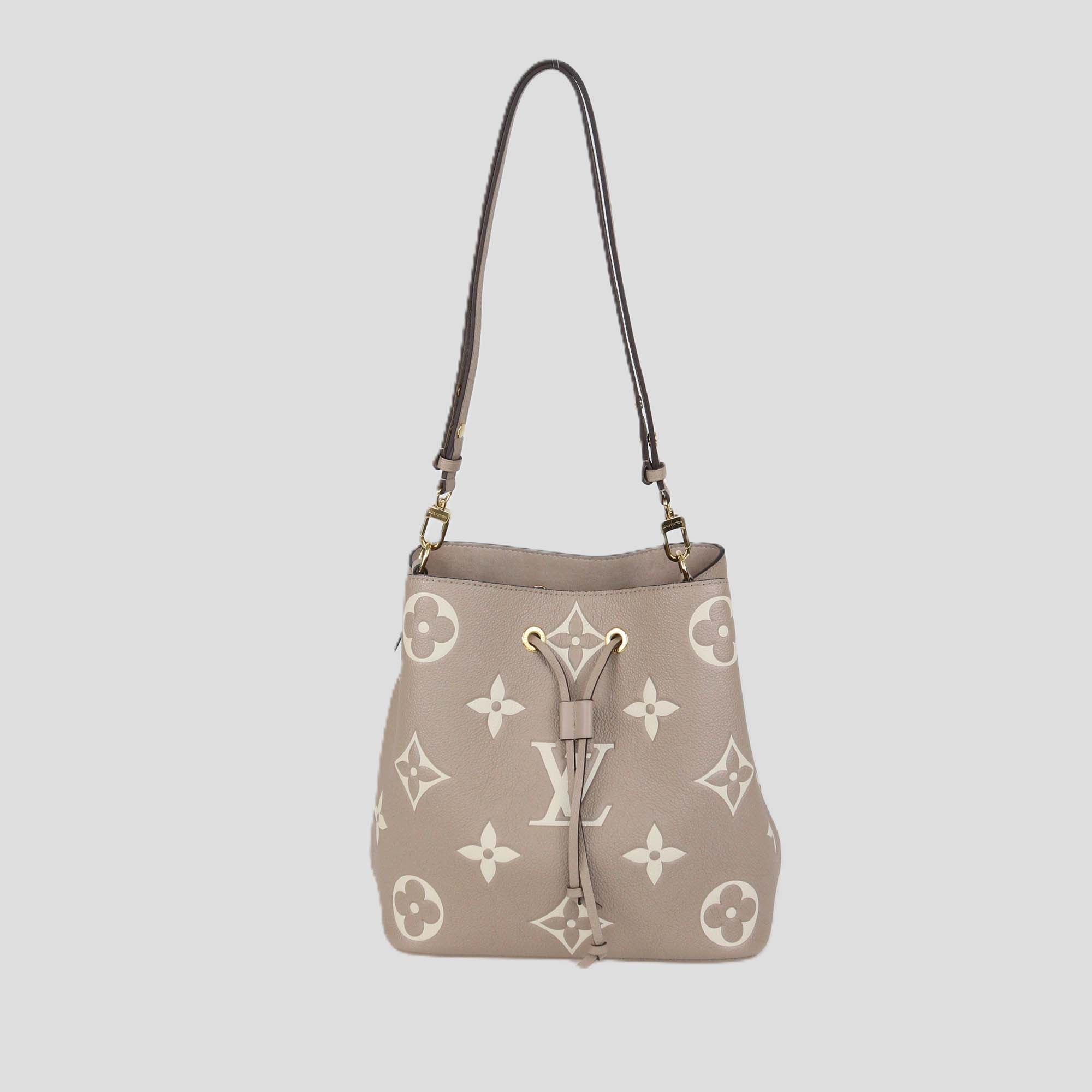 Louis Vuitton Monogram Bicolor Empreinte Giant Neonoe MM Bag