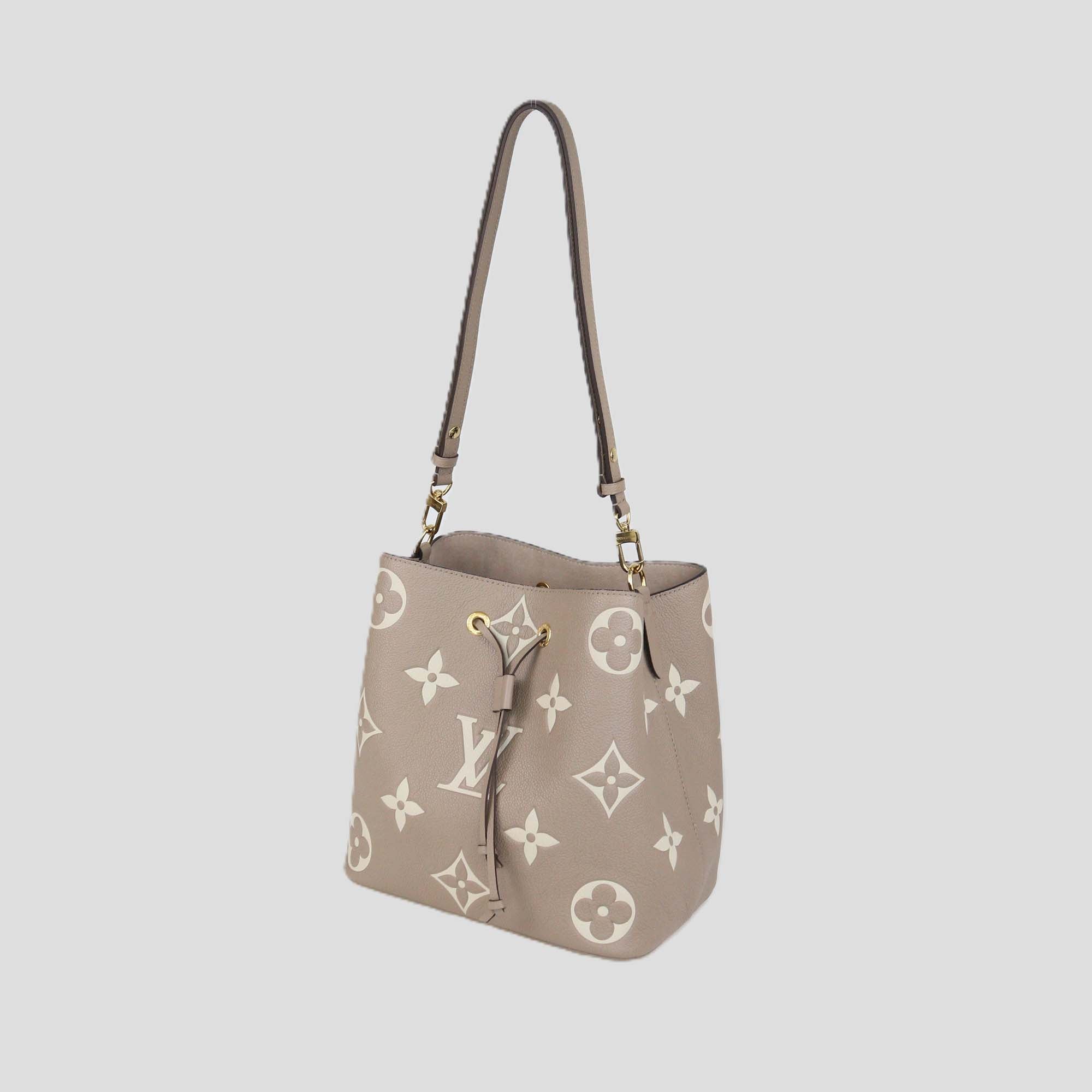 Louis Vuitton Monogram Bicolor Empreinte Giant Neonoe MM Bag