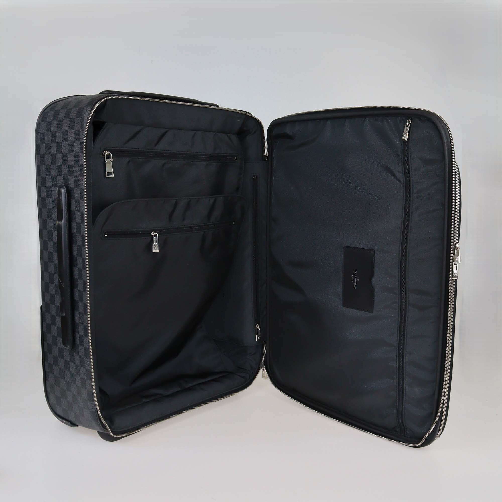 Louis Vuitton Damier Graphite Canvas Pegase 55 Luggage Mens Louis Vuitton