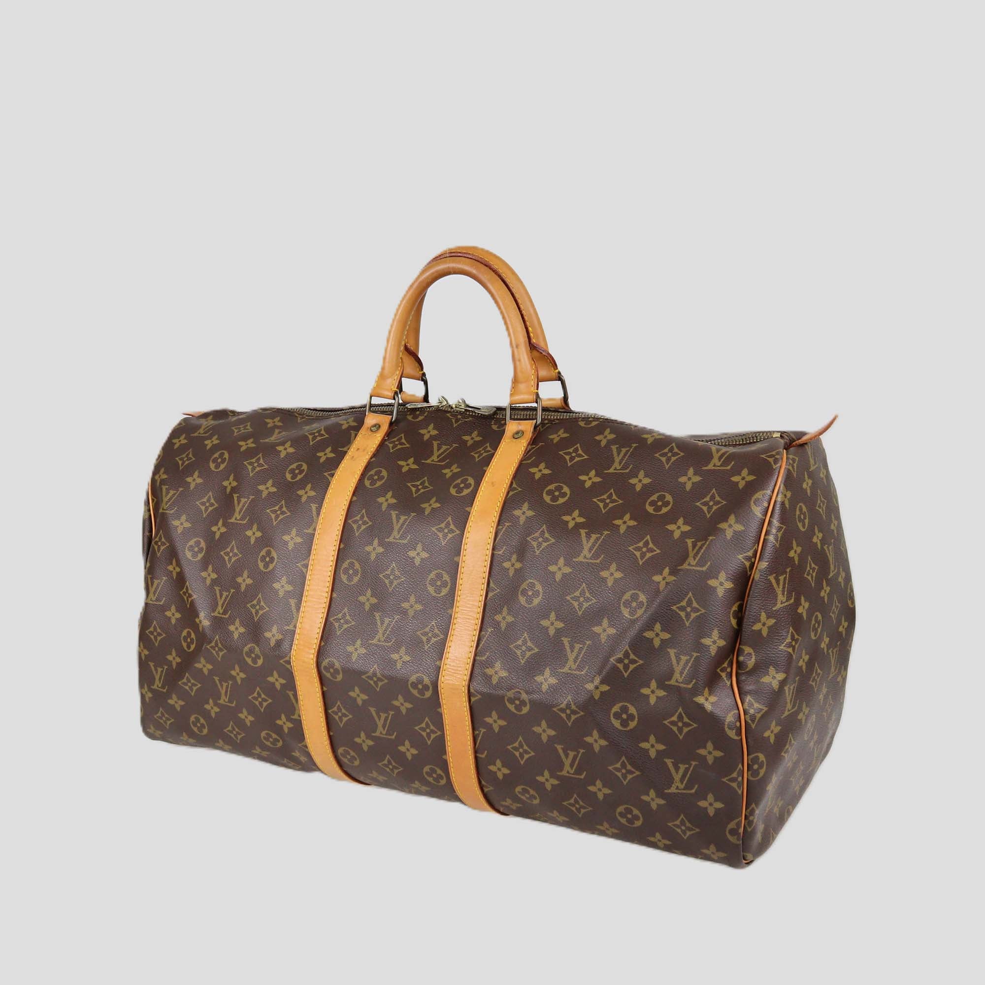 Louis Vuitton Monogram Keepall 55 Bandouliere Bag
