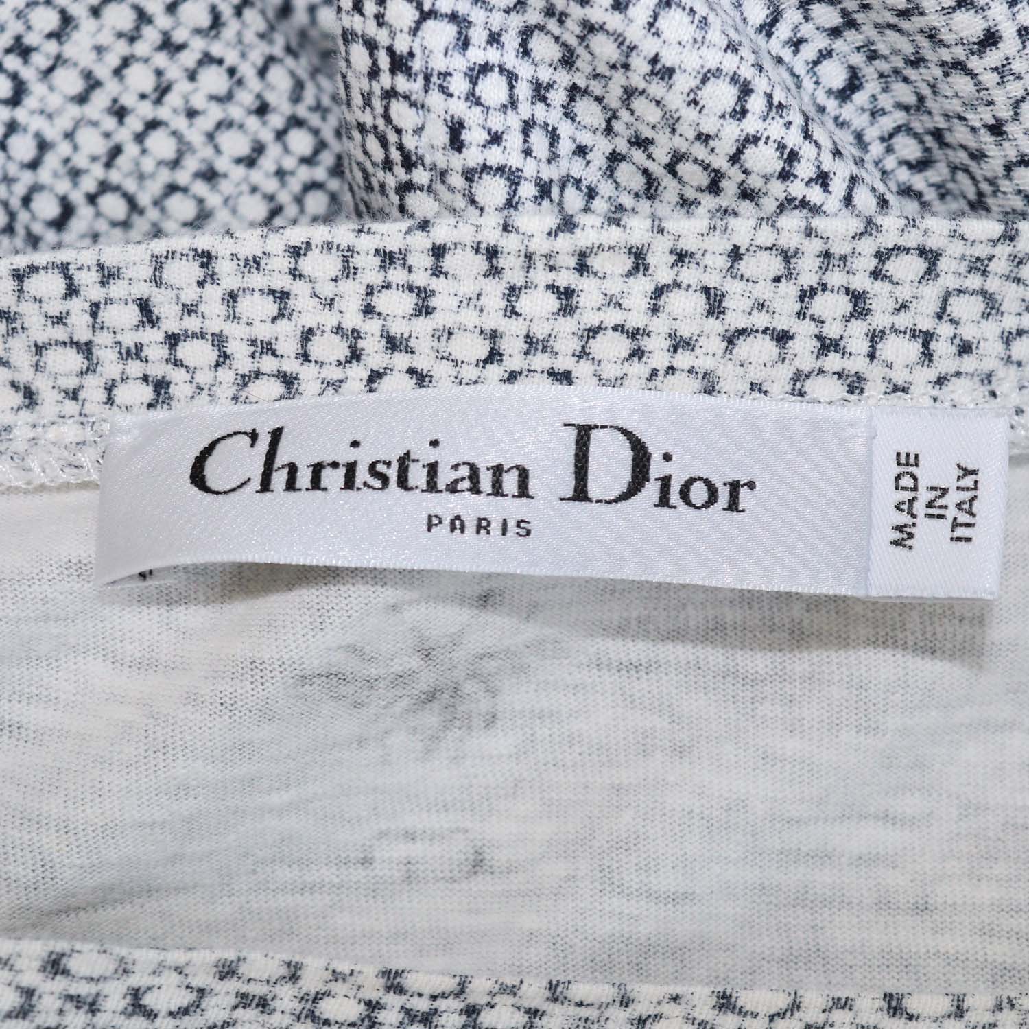 Christian Dior Grey Blend Cotton 17 L'Etoile Print T-Shirt