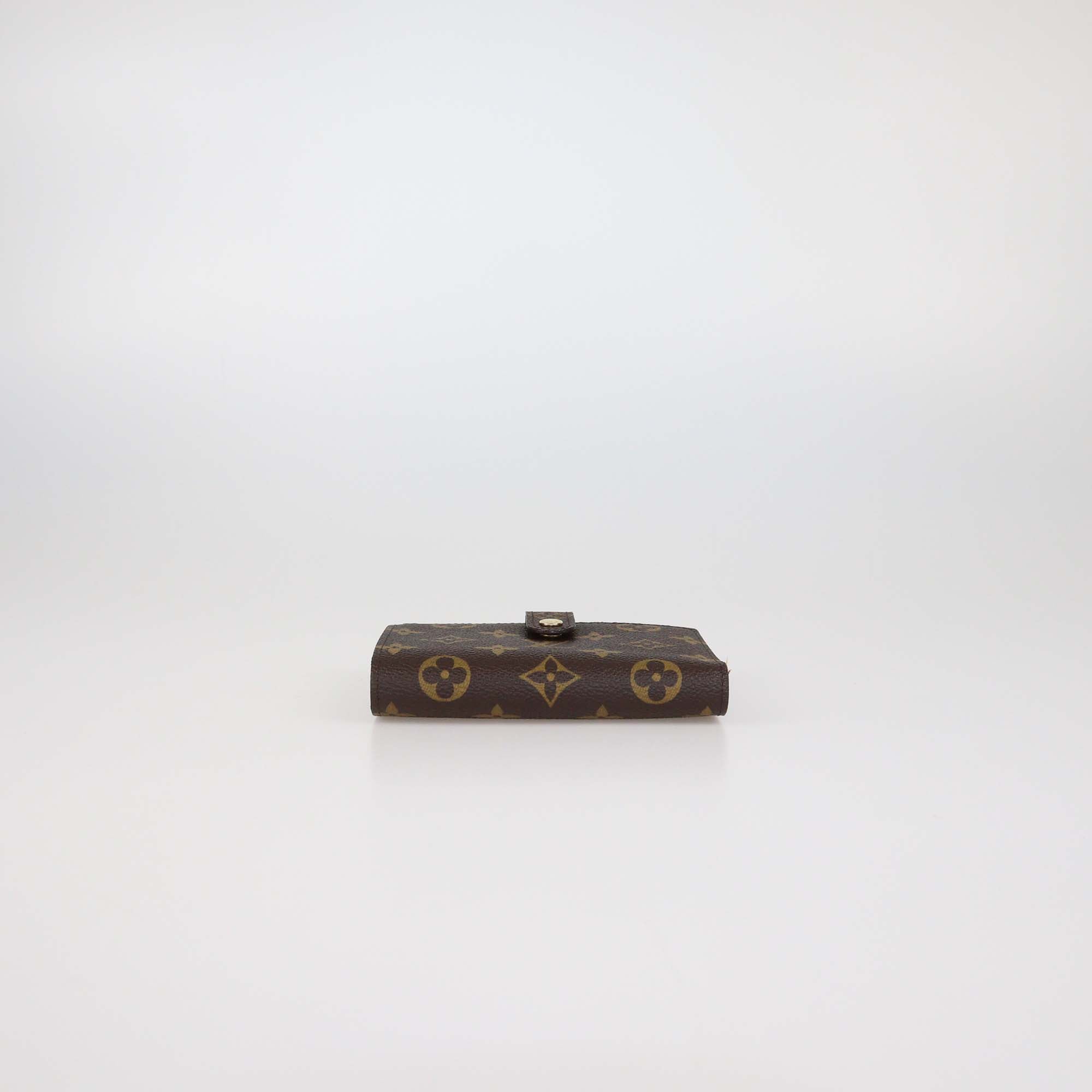 Louis Vuitton Monogram Canvas Portefeuille Viennois French Wallet