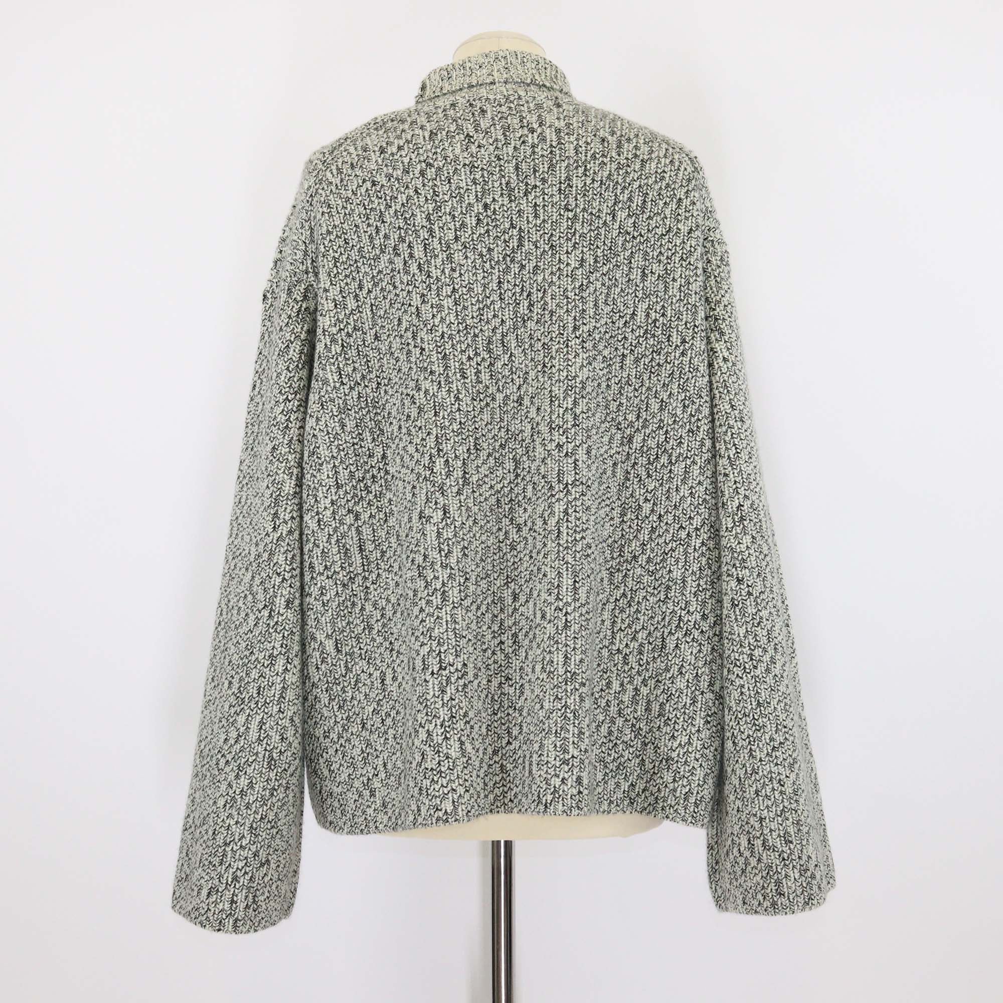 Nanushka Gray Wool Cashmere Turtleneck Sweater