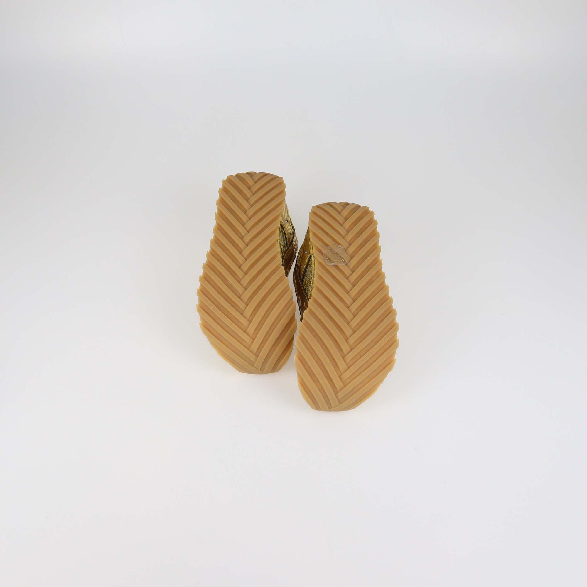 Bottega Veneta Gold/White Technical Fabric and Mesh Orbit Sneakers